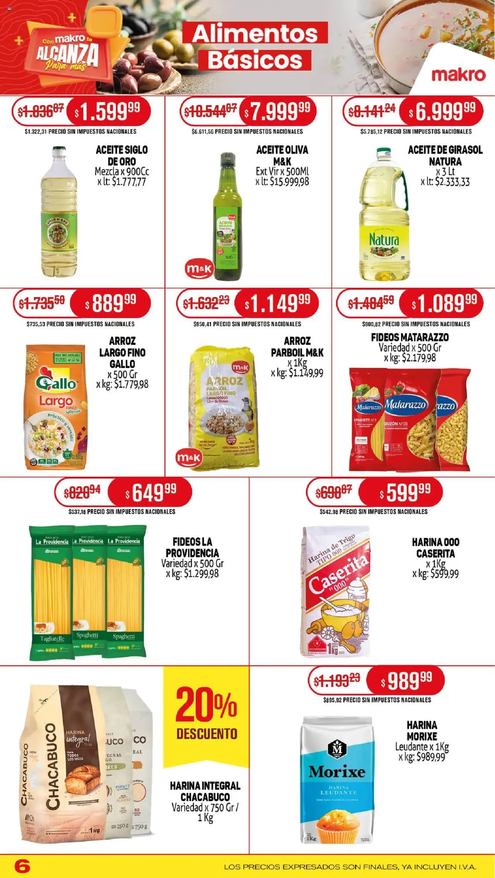 Makro ofertas - folleto válido desde 24/07/2025 página 6 de 20