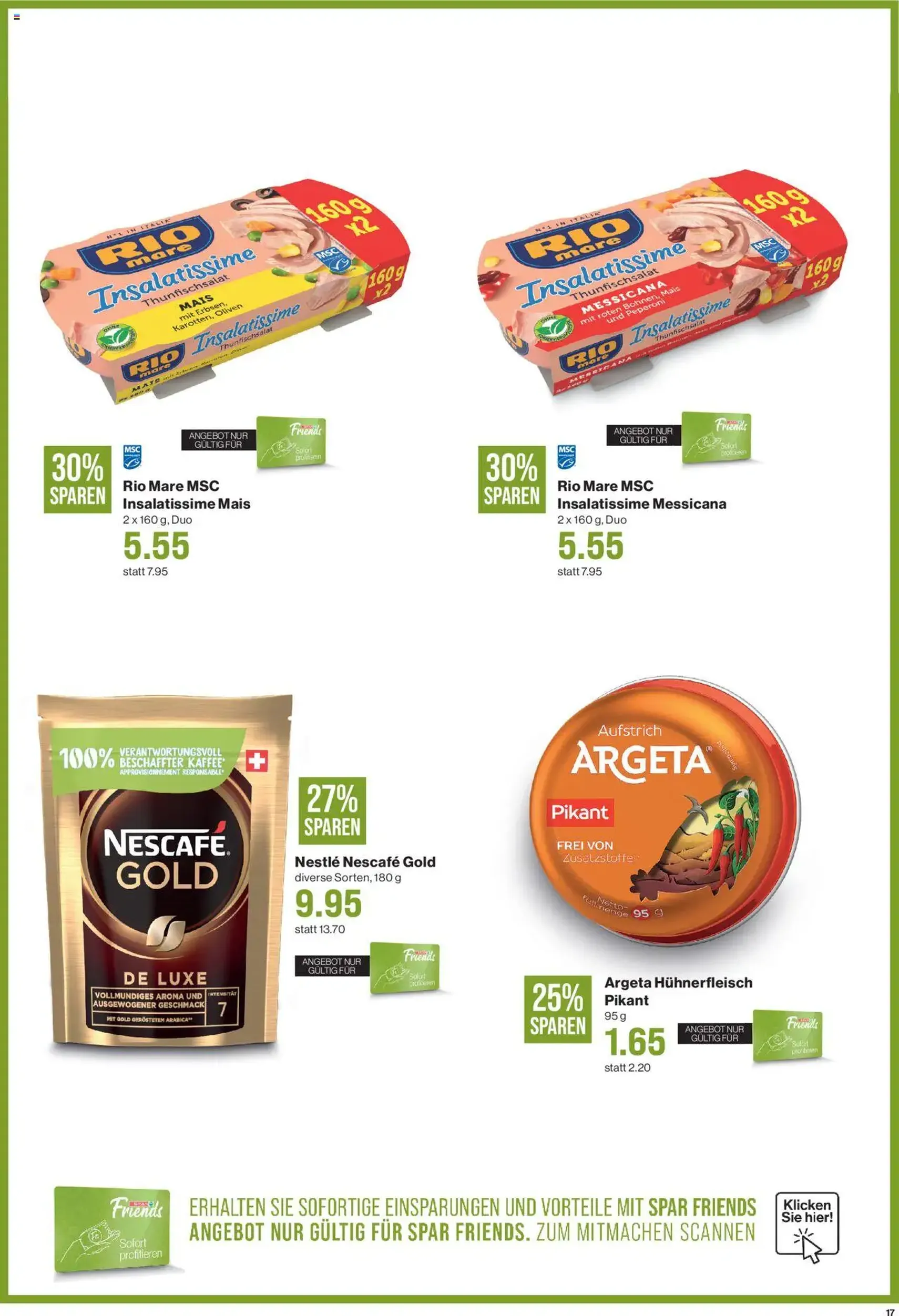SPAR Aktionen - Gültiger Prospekt ab 04.09.2025, Seite 17 von insgesamt 26 SPAR Aktionen - Gültiger Prospekt ab 04.09.2025, Seite 17 von insgesamt 26