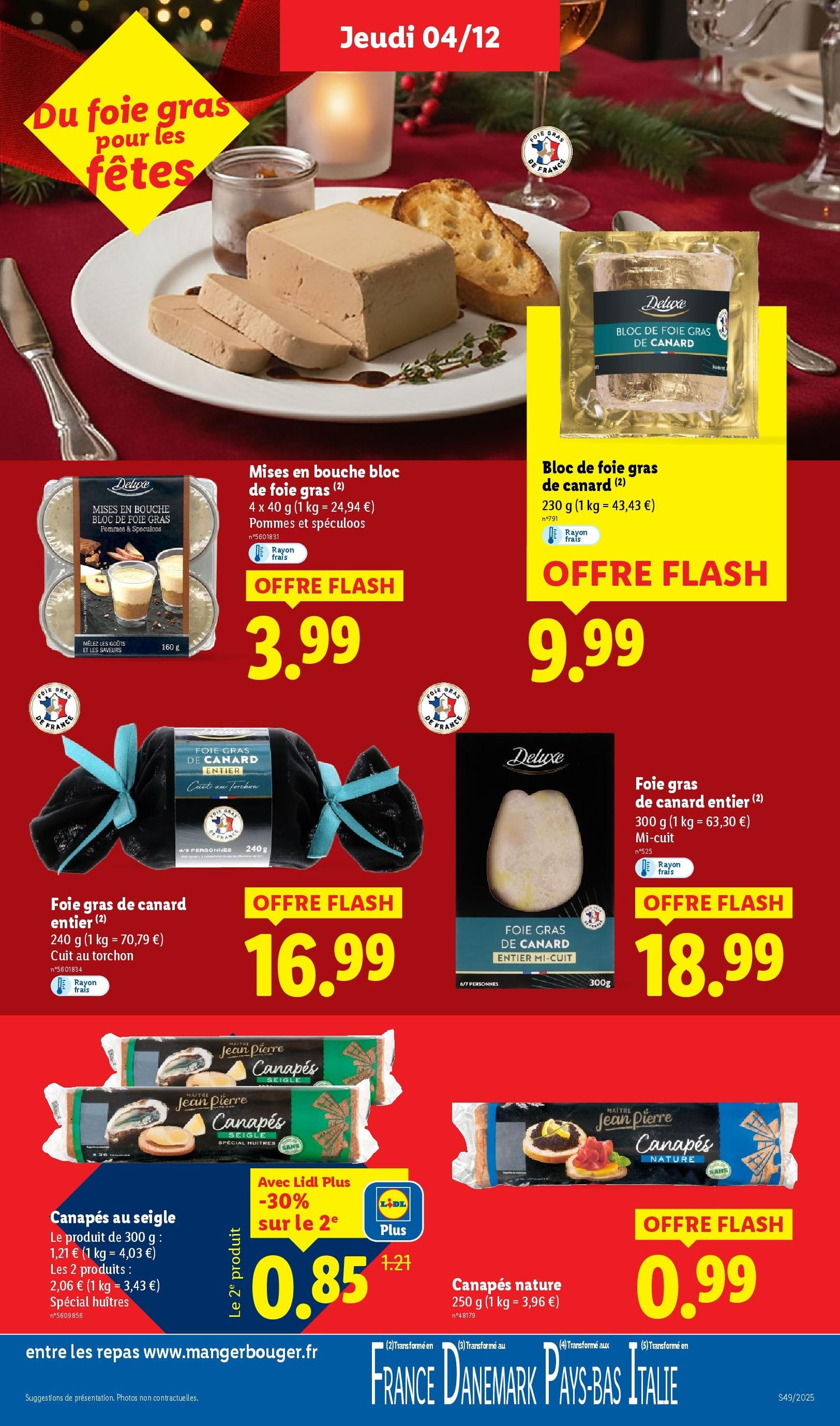 LIDL catalogue semaine 49 - brochure valable à partir du 04/12/2025, page 23 sur 96