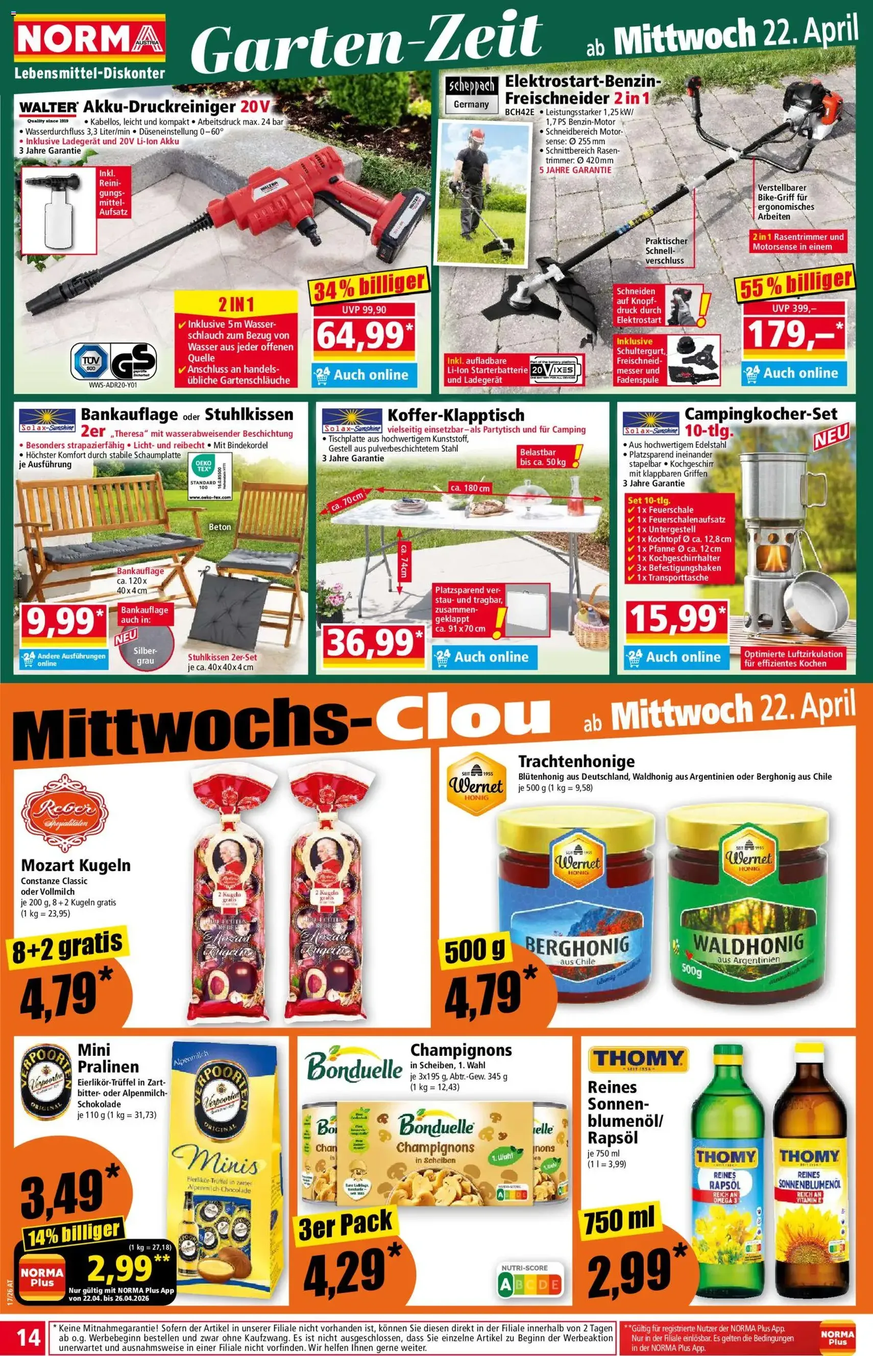 Norma Flugblatt - Gültiger Prospekt ab 20.04.2026, Seite 14 von insgesamt 20