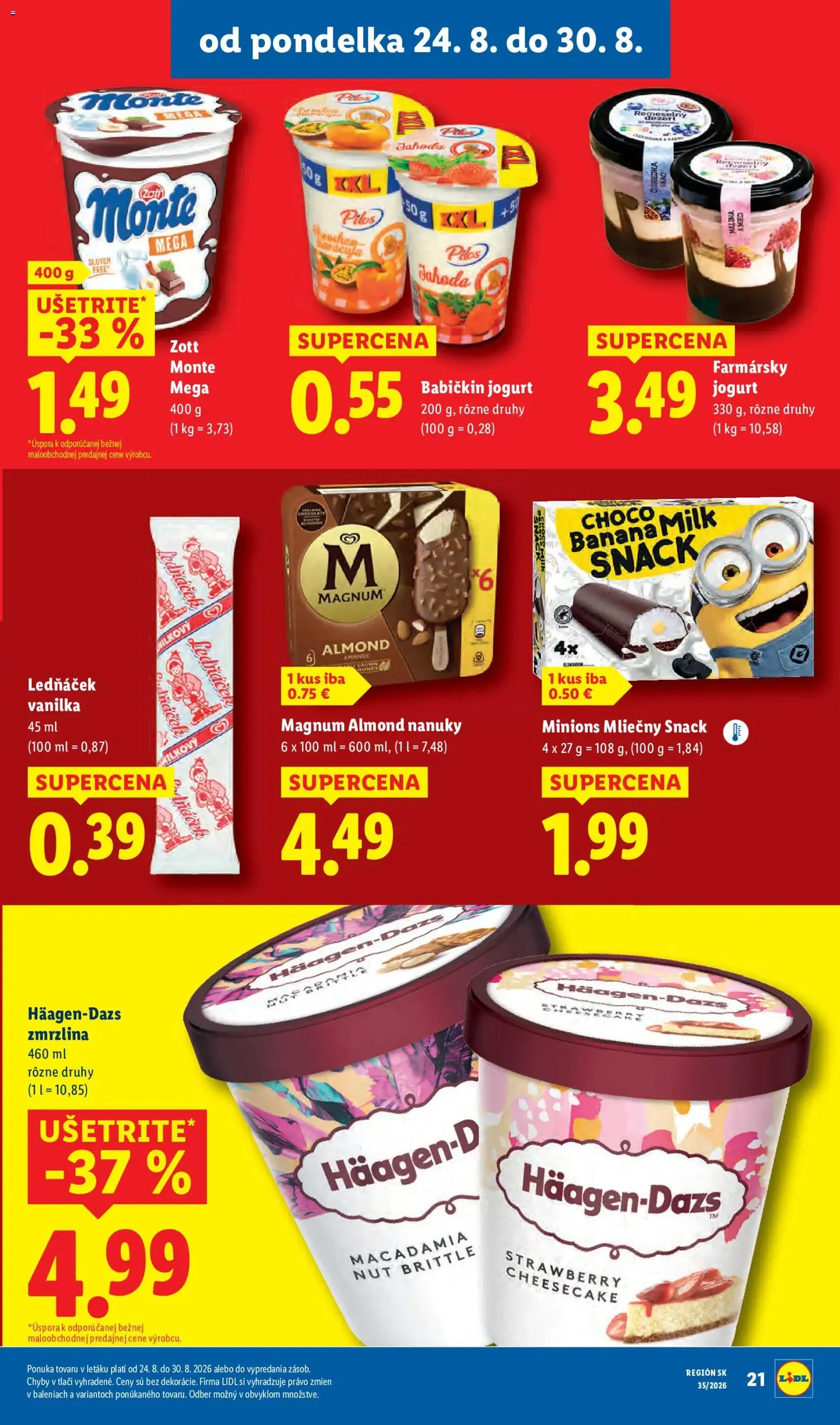 Lidl leták - platný leták od 24.08.2026 strana 25 z 99
