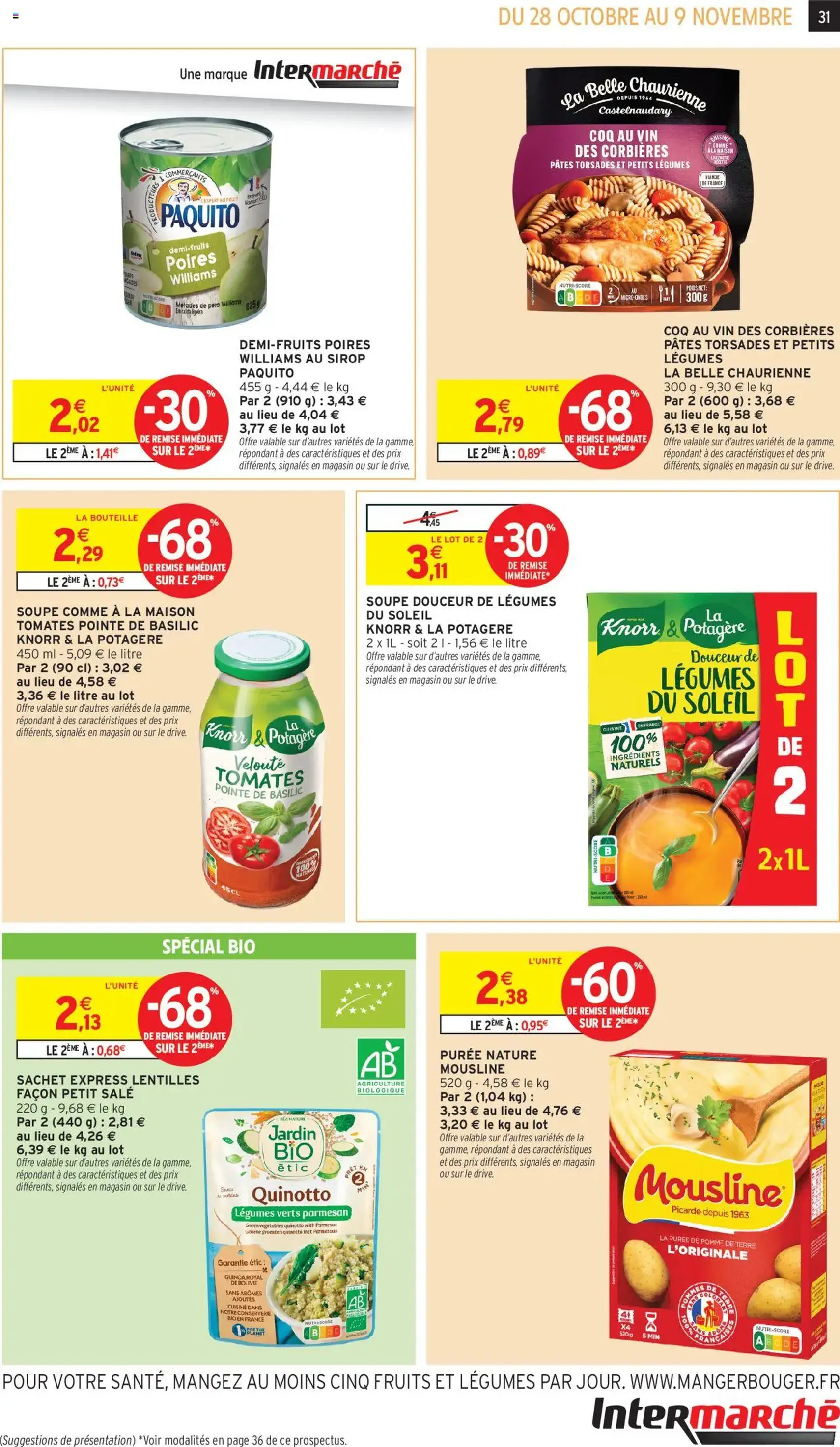 Intermarché catalogue semaine 44 - brochure valable à partir du 28/10/2025, page 19 sur 28 Intermarché catalogue semaine 44 - brochure valable à partir du 28/10/2025, page 19 sur 28