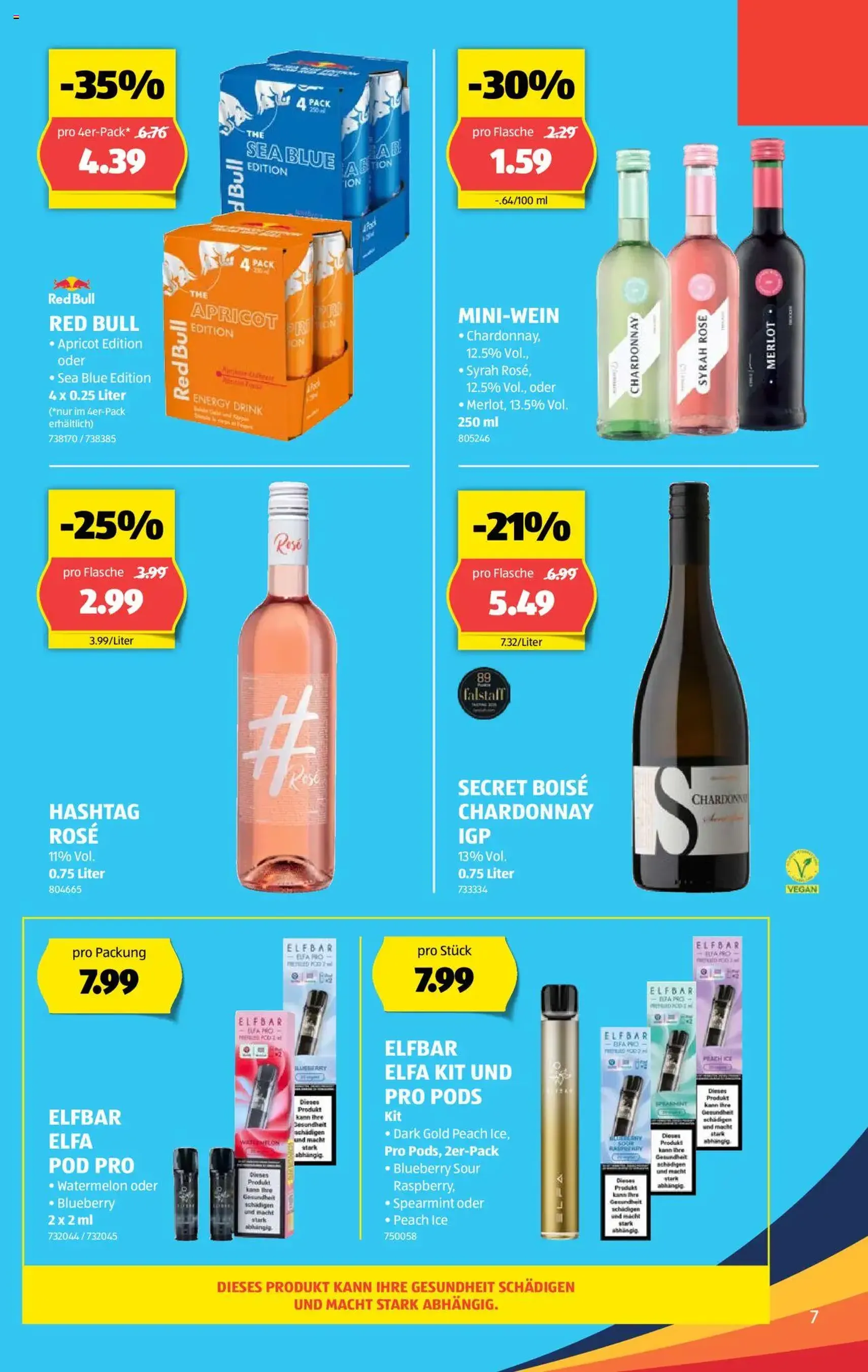 Aldi Aktionen - Gültiger Prospekt ab 28.08.2025, Seite 7 von insgesamt 35 Aldi Aktionen - Gültiger Prospekt ab 28.08.2025, Seite 7 von insgesamt 35