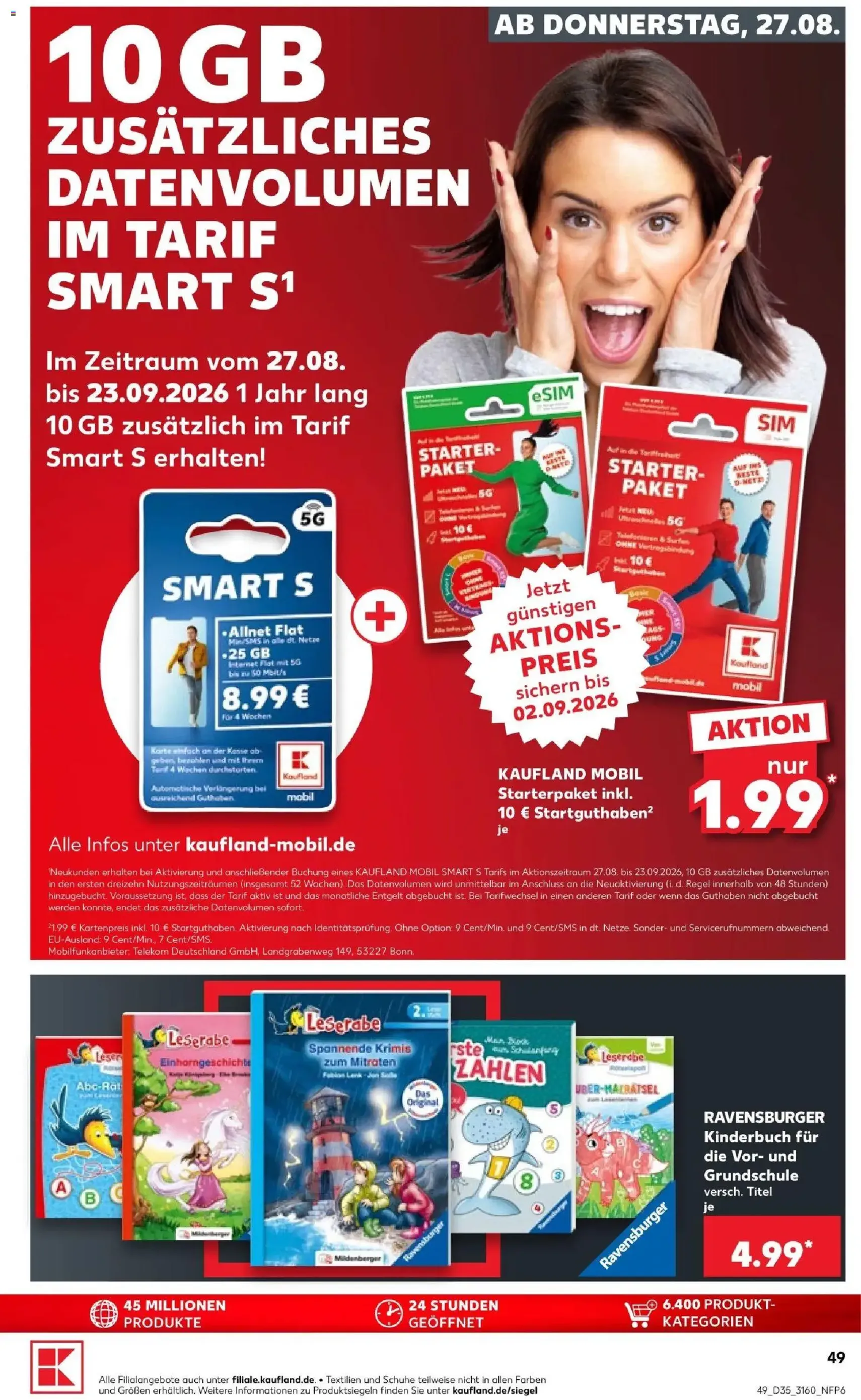 Kaufland Prospekt - Gültiger Prospekt ab 27.08.2026, Seite 49 von insgesamt 60