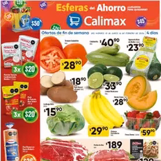Vista previa del folleto Calimax folleto válido desde 13/02/2026