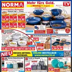 Norma Flugblatt - Prospekt Vorschau gültig ab 11.08.2025