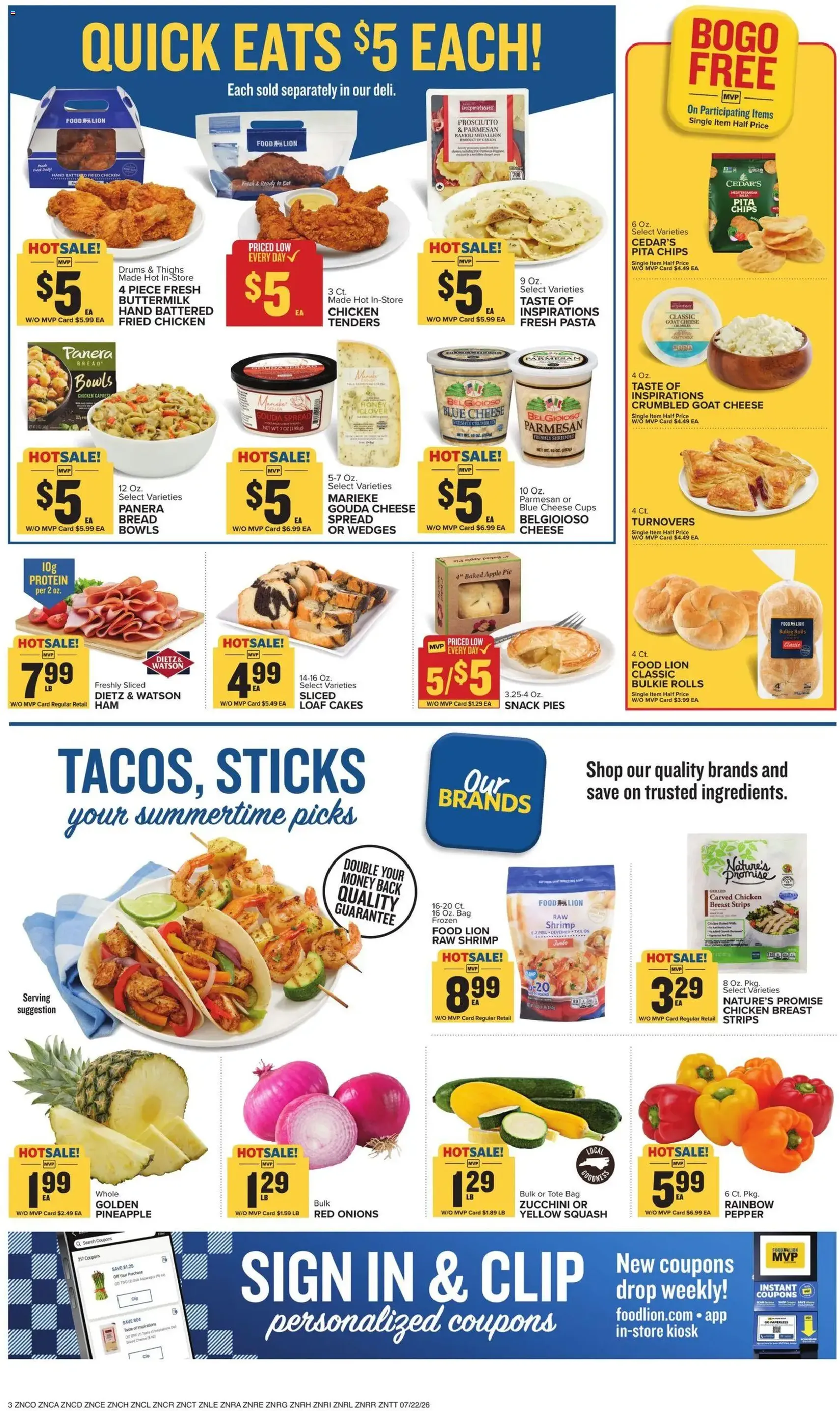 Food Lion Weekly Ad - valid flyer from 07/22/2026, page 6 of 17
