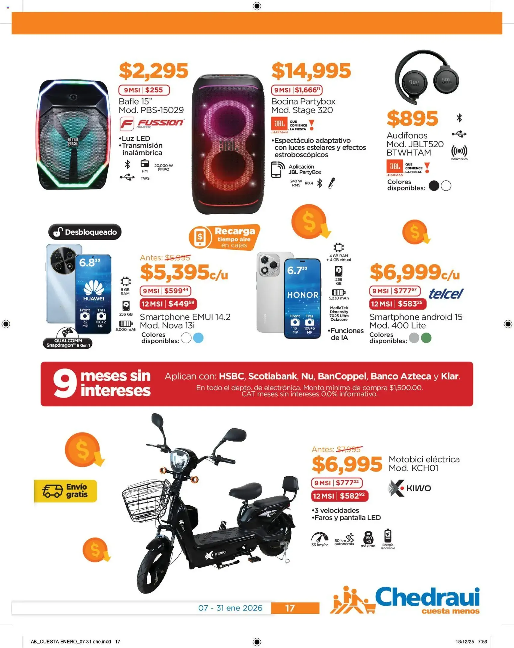 Chedraui folleto - folleto válido desde 07/01/2026 página 17 de 24
