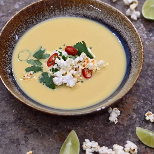 Esquites kukuřičná polévka - krok přípravy 1