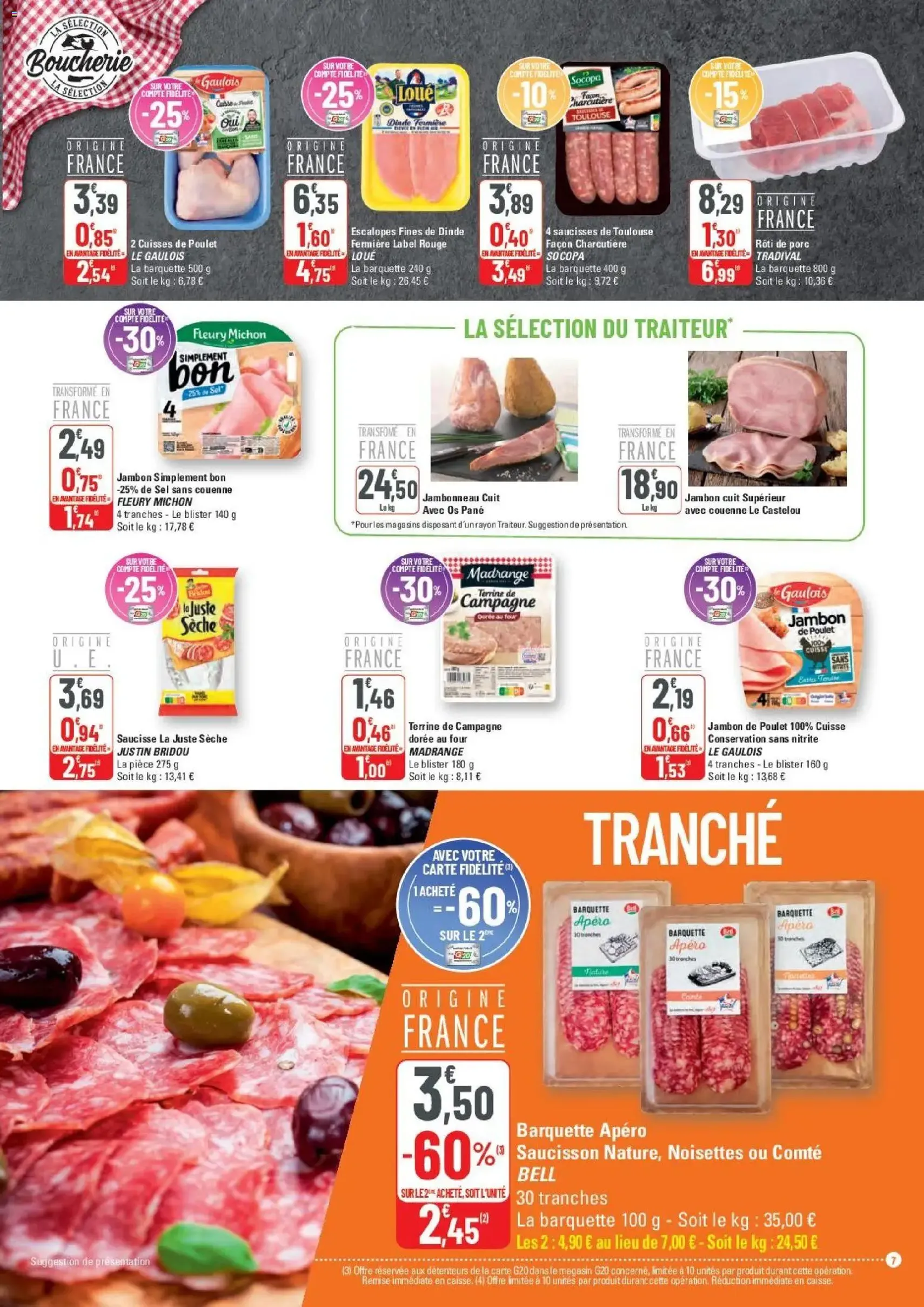 G20 Supermarchés catalogue - brochure valable à partir du 21/10/2026, page 7 sur 20
