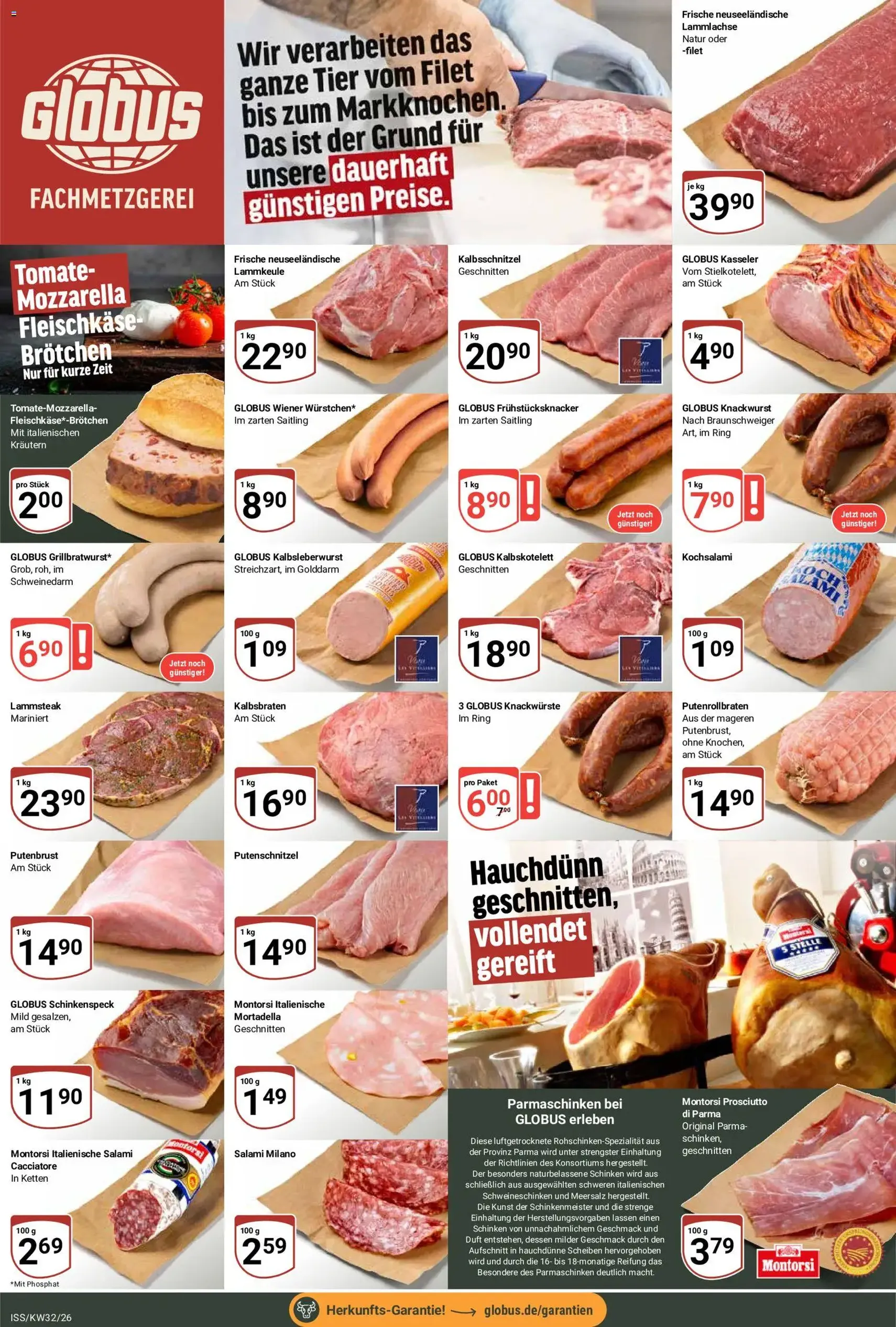 Globus Prospekt - Gültiger Prospekt ab 03.08.2026, Seite 8 von insgesamt 29