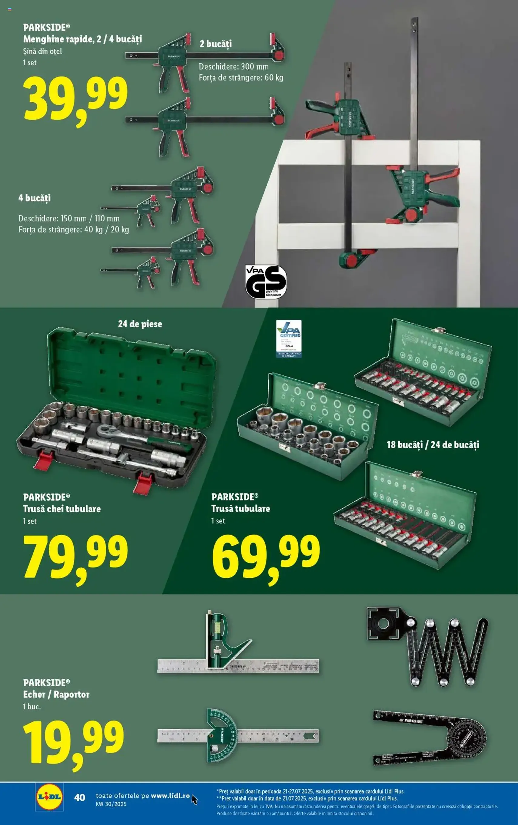 Catalog Lidl - cataloage valabile începând cu 21.07.2025 pagina 40 din 74 Catalog Lidl - cataloage valabile începând cu 21.07.2025 pagina 40 din 74