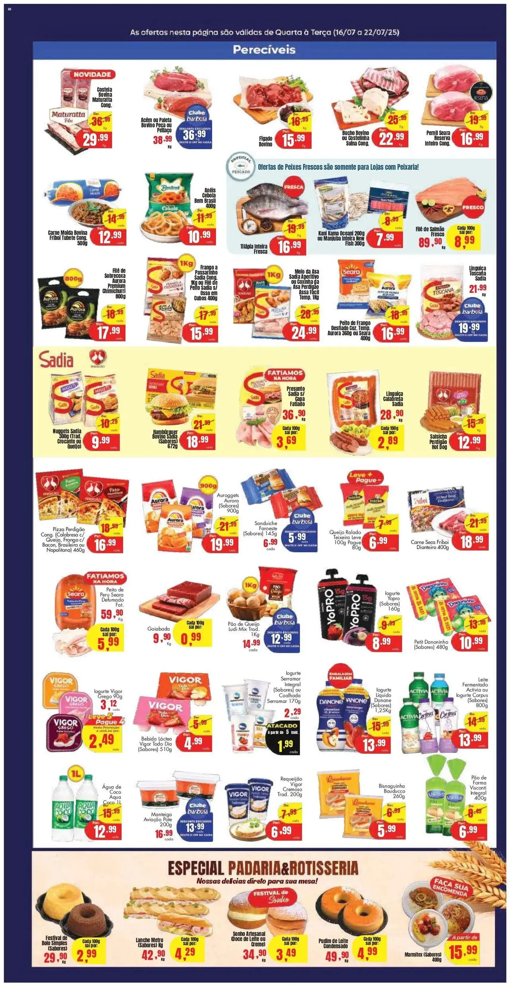 Barbosa Supermercados - Ofertas da semana - folheto válido a partir de 16/07/2025 página 2 de 4