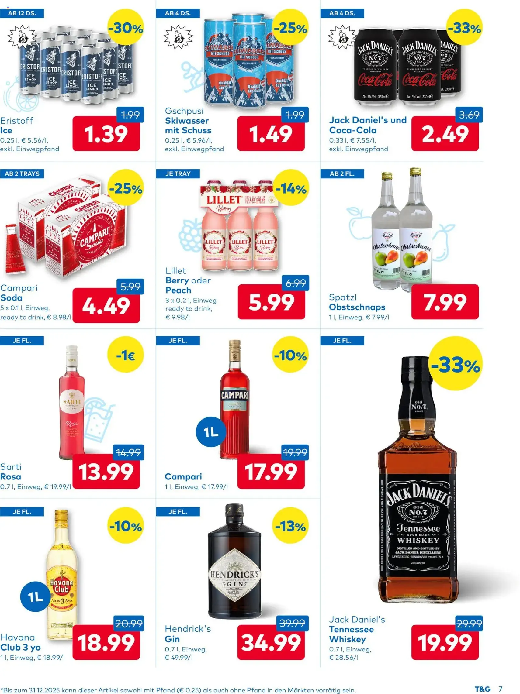 T&G Flugblatt - Gültiger Prospekt ab 31.12.2025, Seite 7 von insgesamt 8