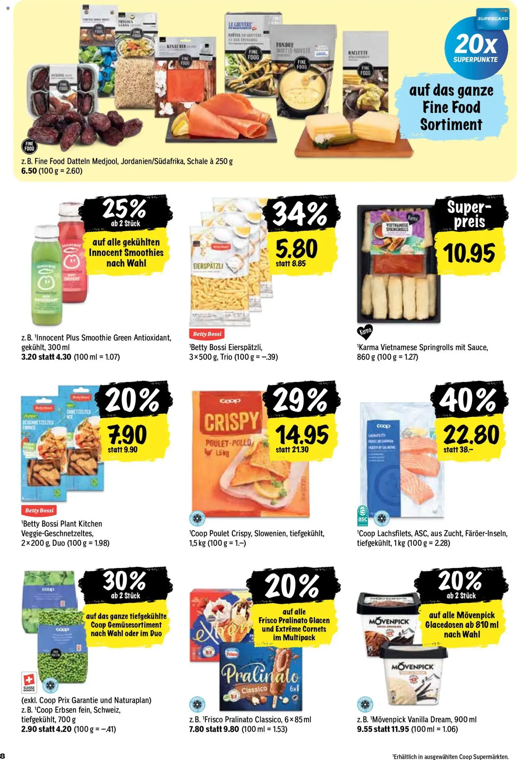 Coop aktionen - Gültiger Prospekt ab 08.10.2026, Seite 8 von insgesamt 24