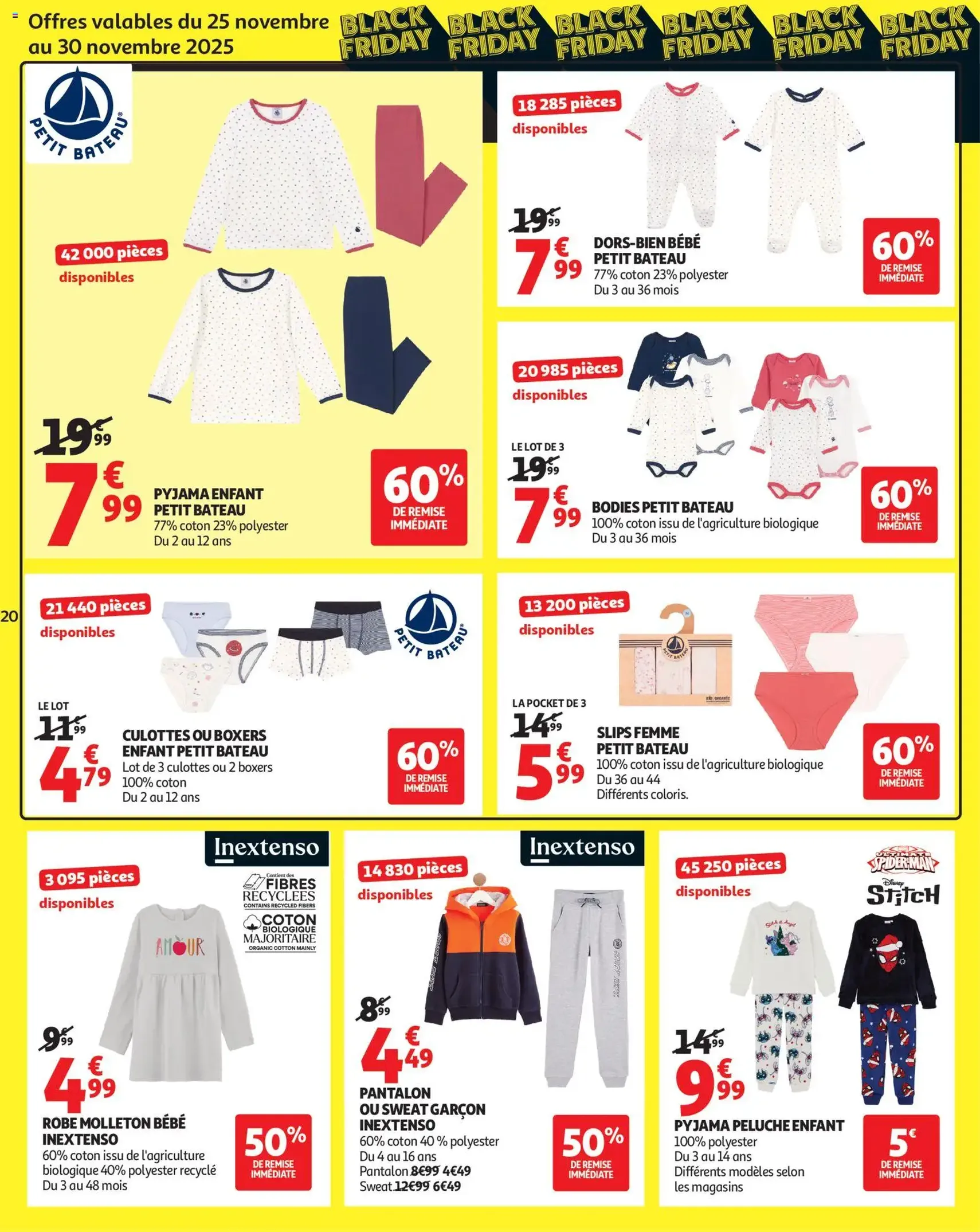 Auchan Black Friday - brochure valable à partir du 25/11/2025, page 20 sur 28
