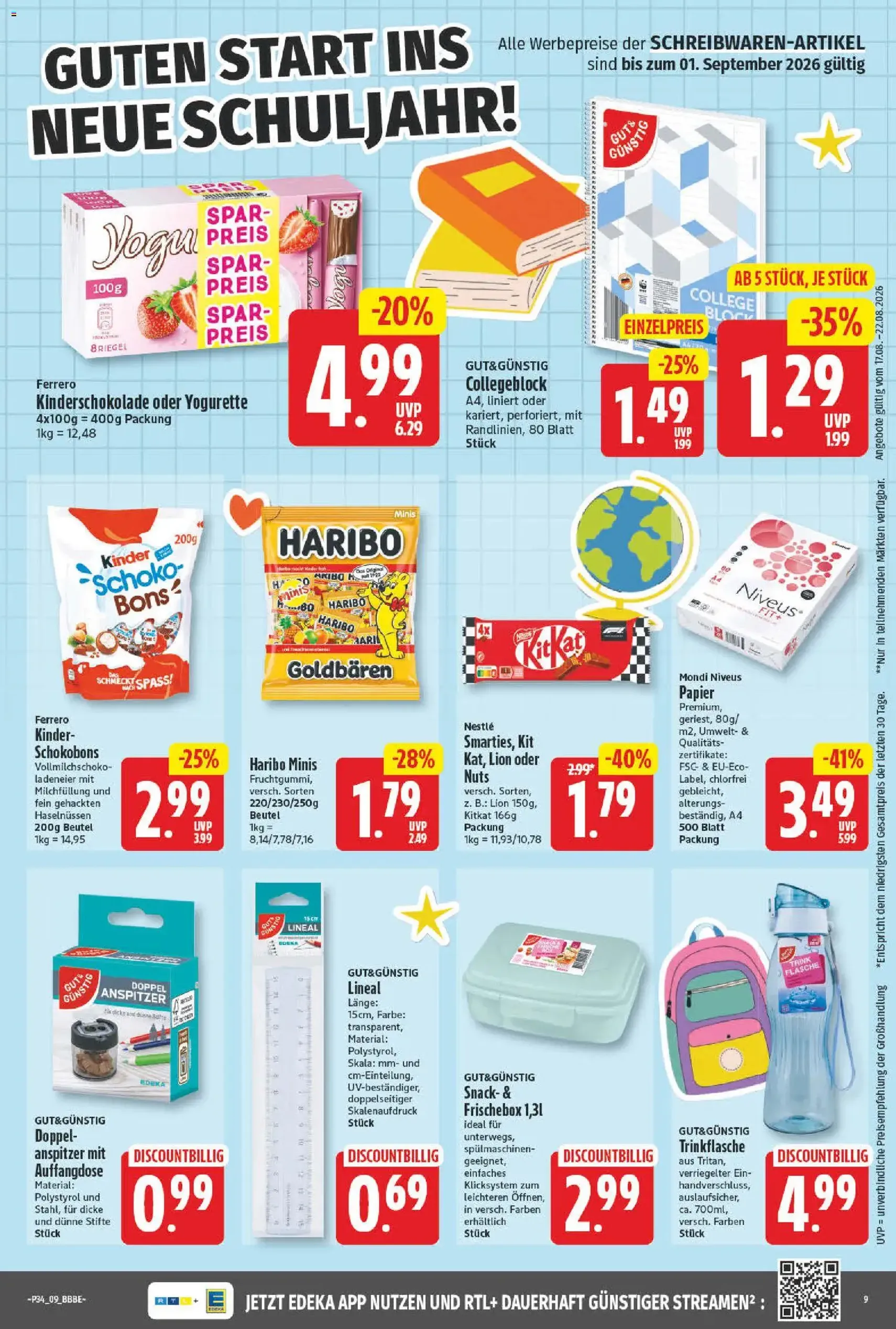 NP Discount Prospekt - Gültiger Prospekt ab 17.08.2026, Seite 9 von insgesamt 16