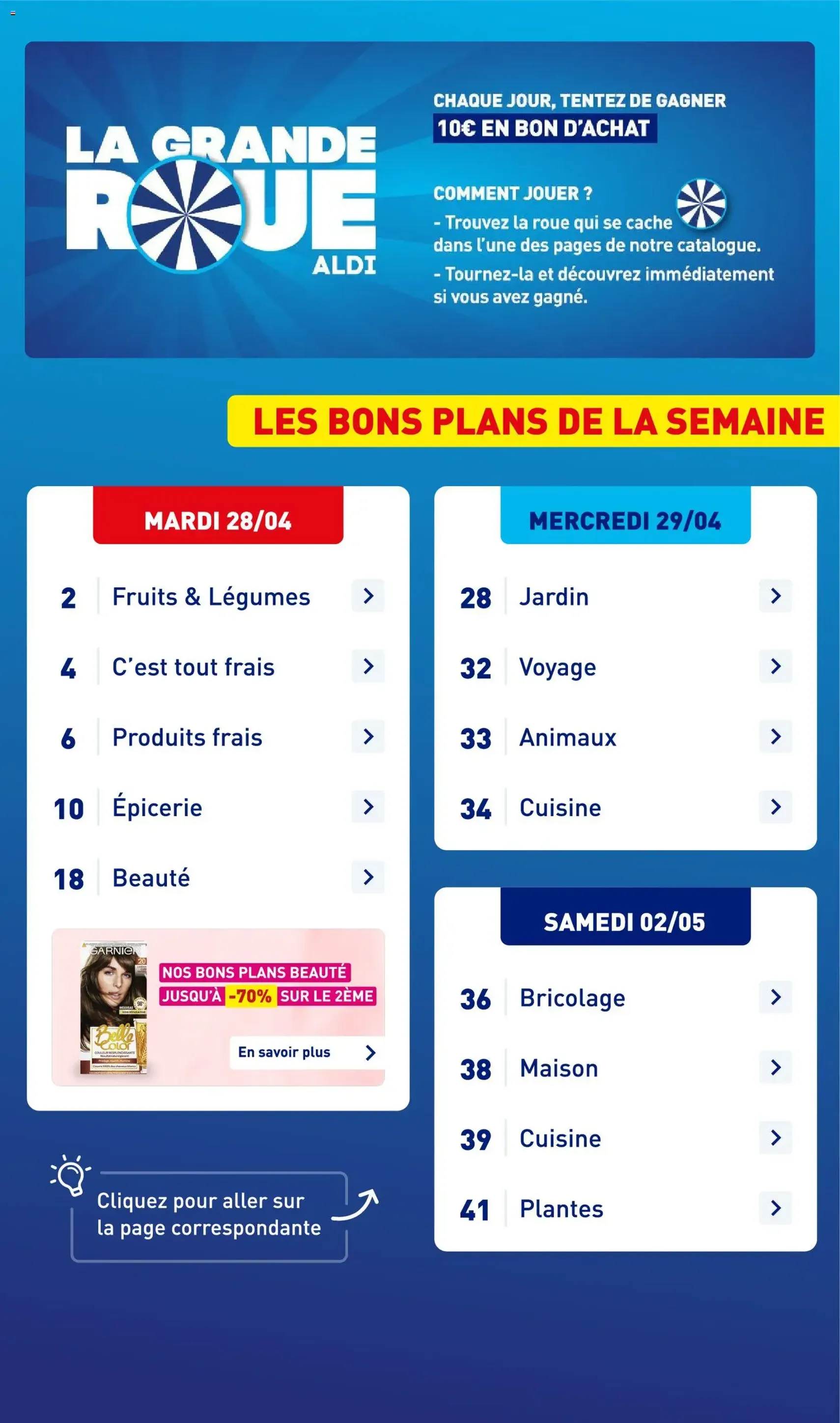 Aldi catalogue - brochure valable à partir du 28/04/2026, page 5 sur 47