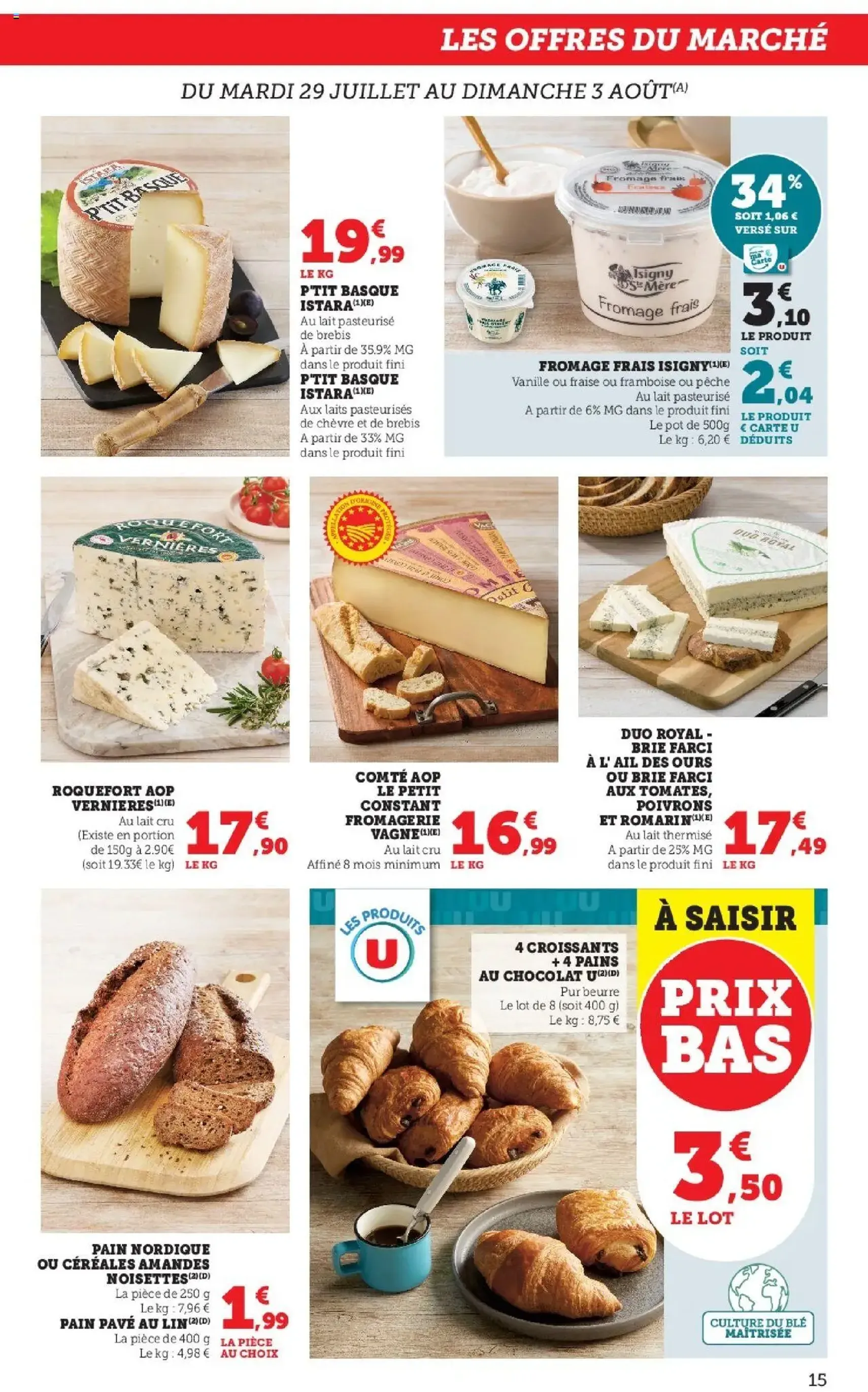 U Express catalogue - brochure valable à partir du 29/07/2025, page 15 sur 18