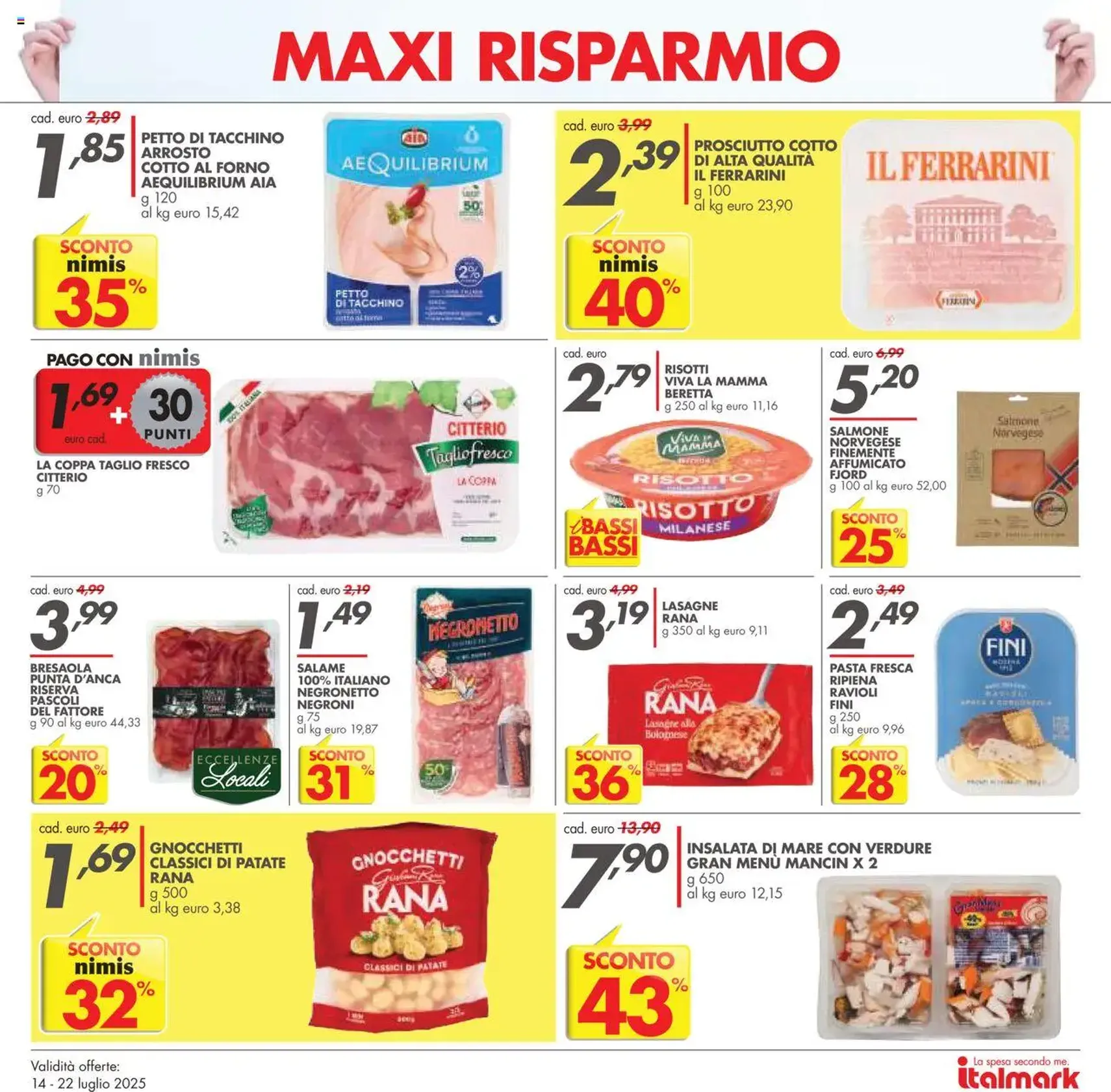Volantino Italmark - volantino valido dal 14/07/2025 pagina 11 di 42