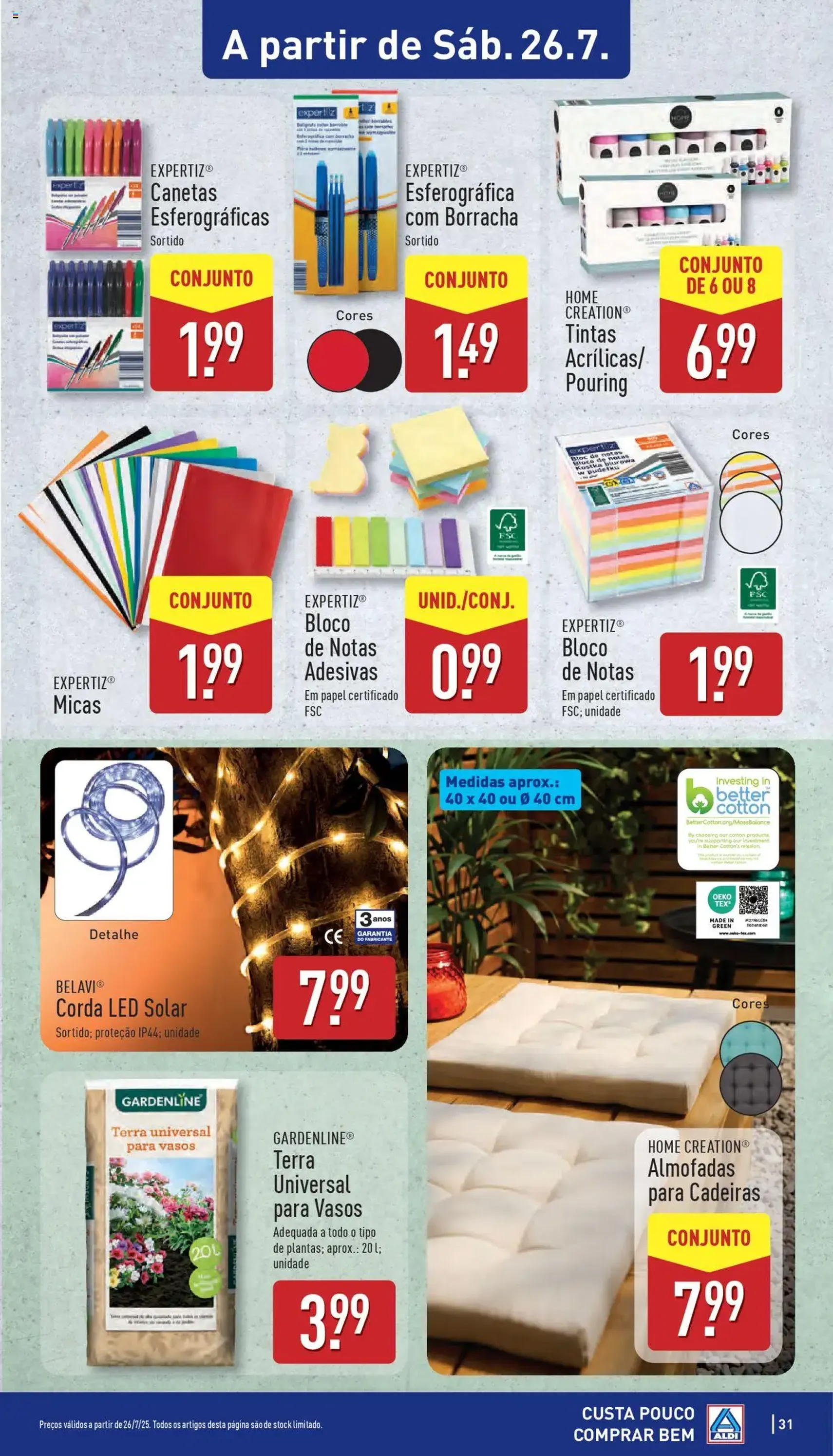 Aldi folheto - folheto válido a partir de 21/07/2025 página 31 de 34 Aldi folheto - folheto válido a partir de 21/07/2025 página 31 de 34