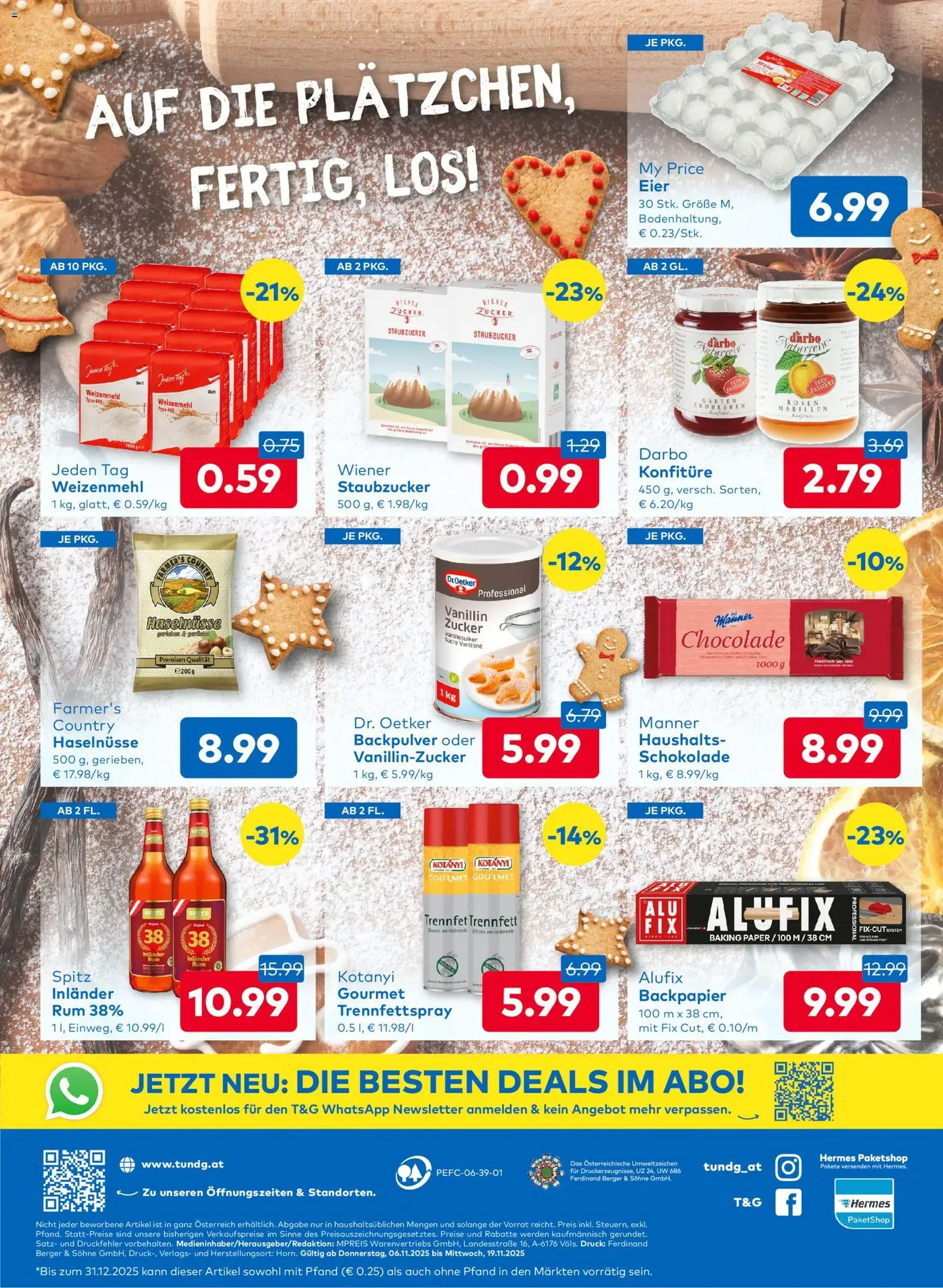 T&G Flugblatt - Gültiger Prospekt ab 06.11.2025, Seite 8 von insgesamt 8