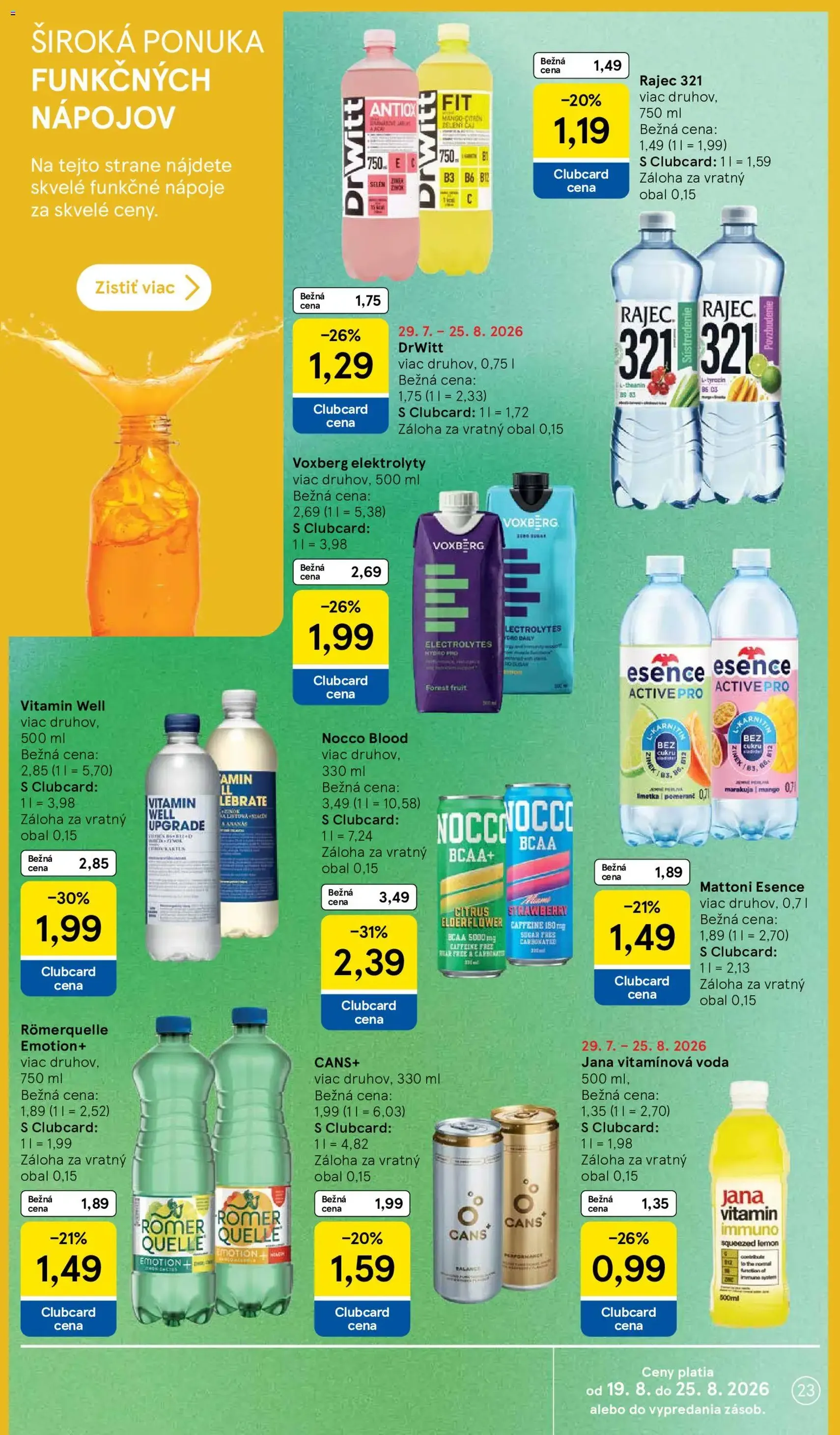 Tesco Hypermarket - leták - platný leták od 19.08.2026 strana 23 z 50