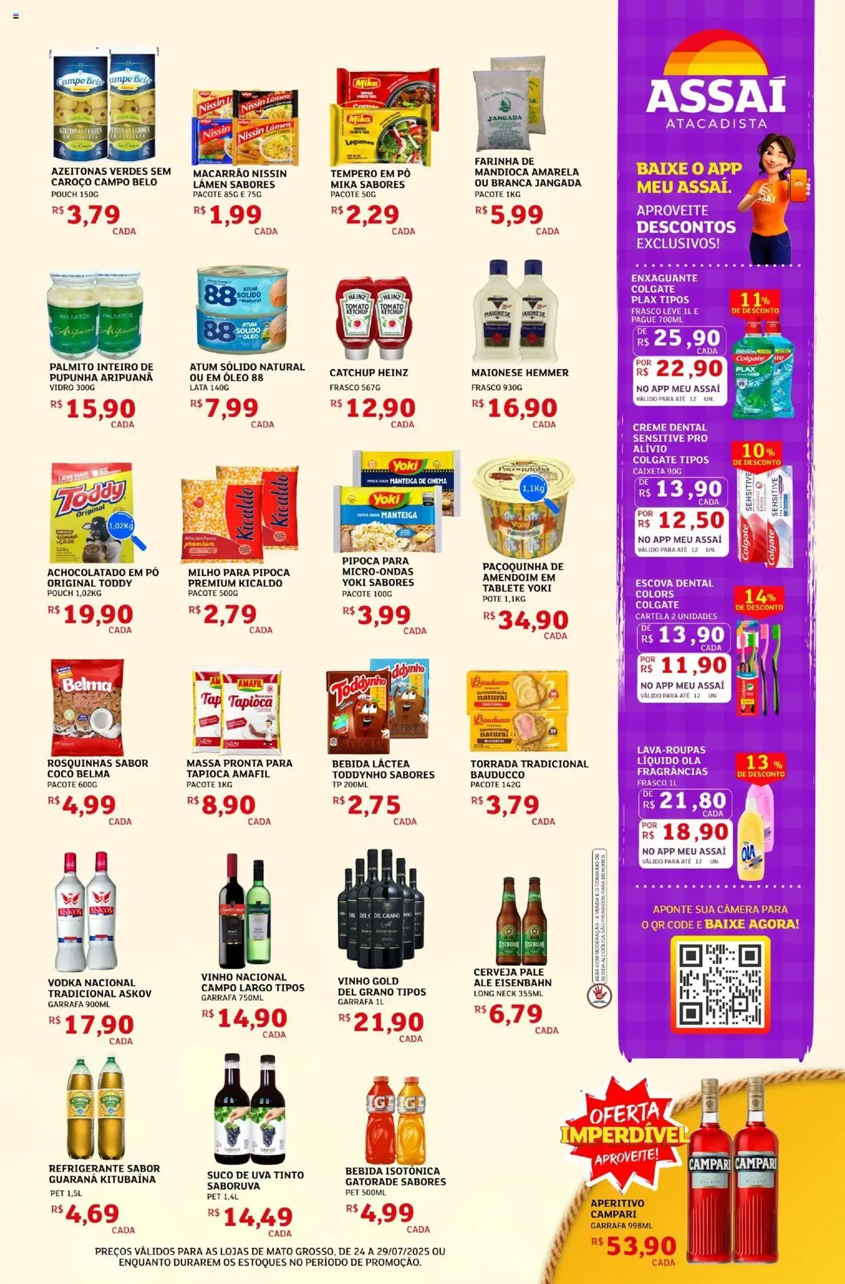 Encarte Assaí Atacadista - folheto válido a partir de 24/07/2025 página 3 de 4