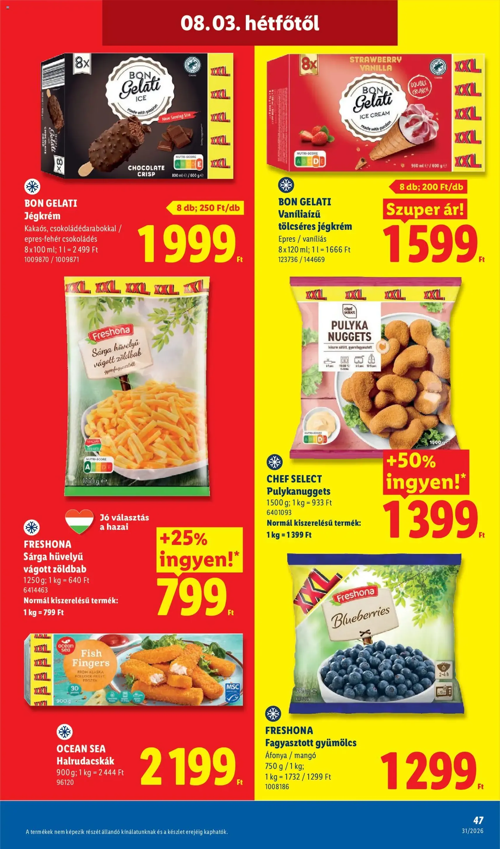 Lidl akciós újság - 2026.07.30. érvényes szórólap 47 oldal 58 oldalból