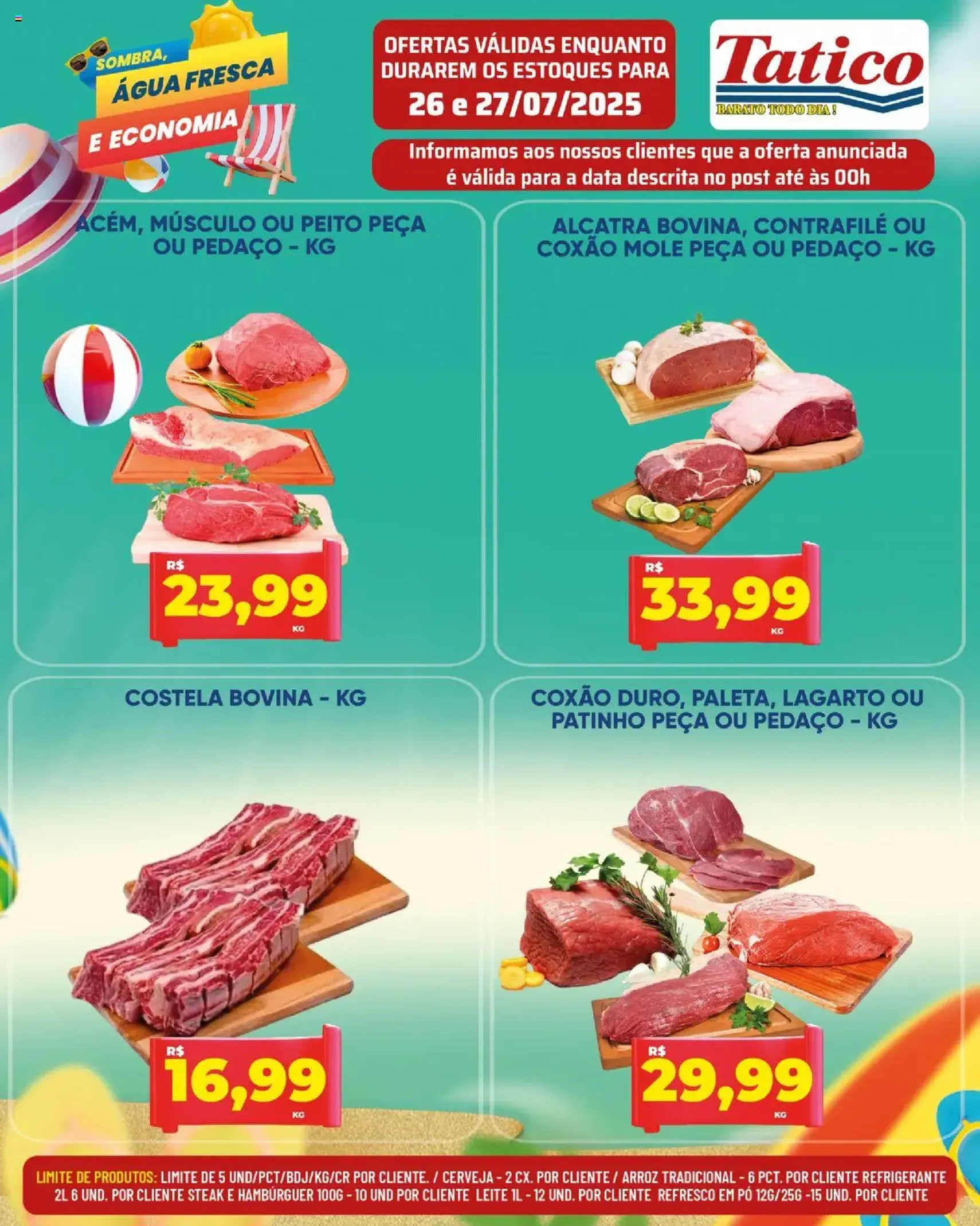 Tatico - Ofertas do Dia - folheto válido a partir de 28/07/2025 página 29 de 50 Tatico - Ofertas do Dia - folheto válido a partir de 28/07/2025 página 29 de 50