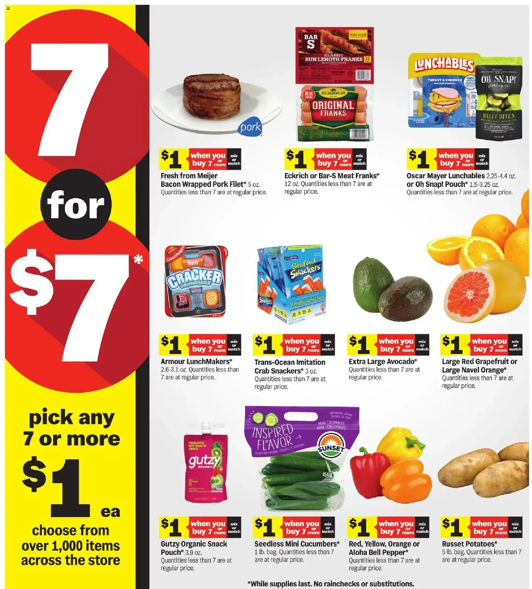 Meijer Weekly Ad - valid flyer from 07/29/2026, page 7 of 42