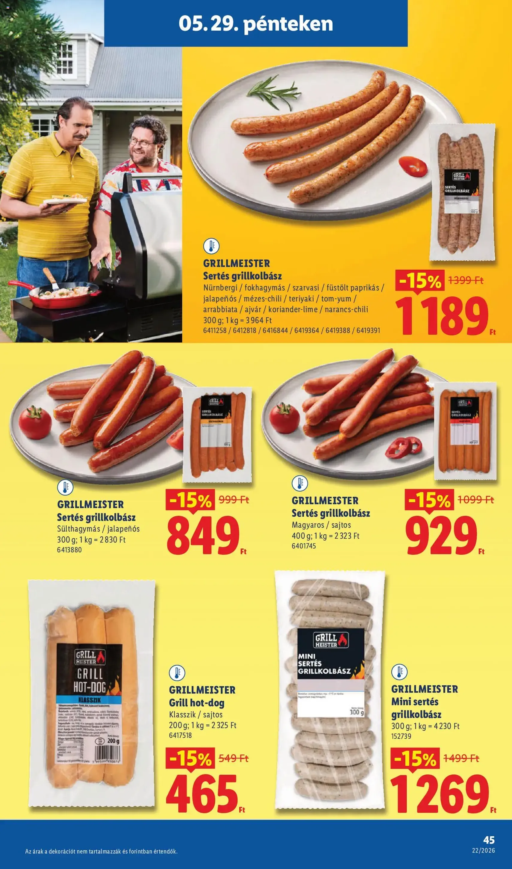 Lidl akciós újság - 2026.05.28. érvényes szórólap 45 oldal 74 oldalból
