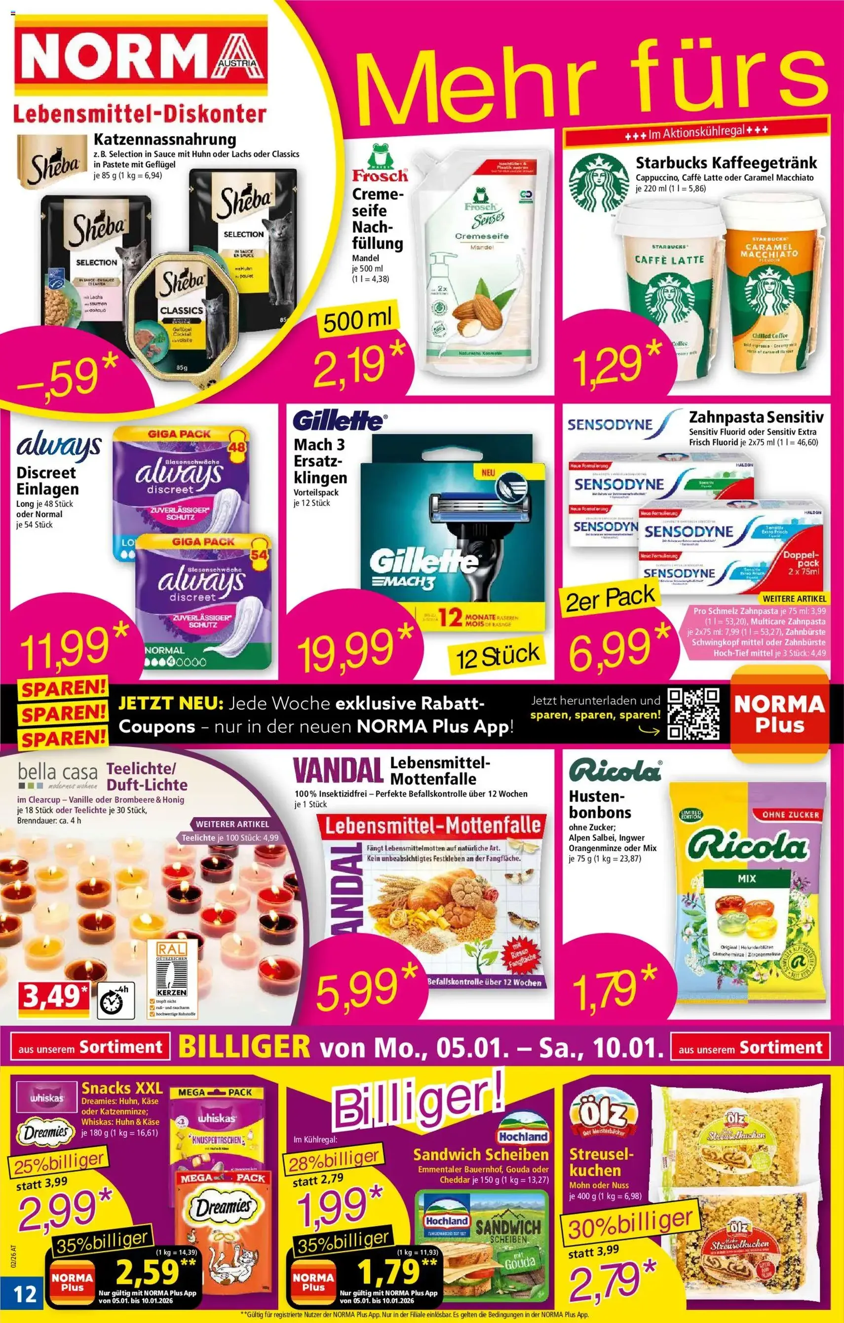 Norma Flugblatt - Gültiger Prospekt ab 05.01.2025, Seite 12 von insgesamt 20