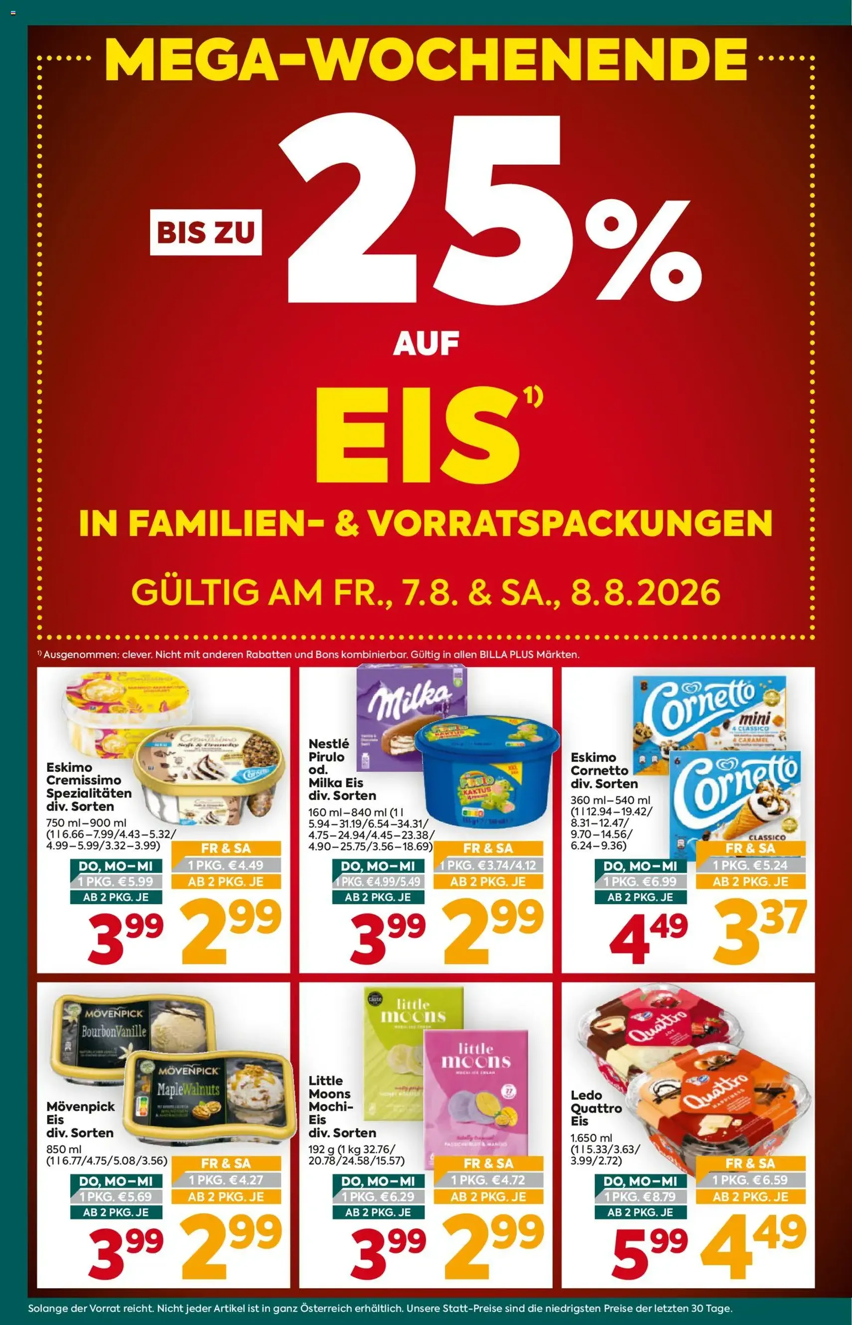Billa Plus Flugblatt - Gültiger Prospekt ab 06.08.2026, Seite 2 von insgesamt 16