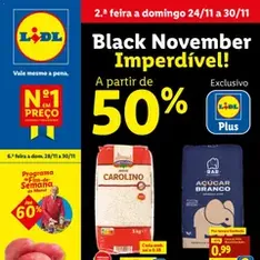 Lidl Black Friday - pré-visualização do folheto, válido a partir de 24/11/2025