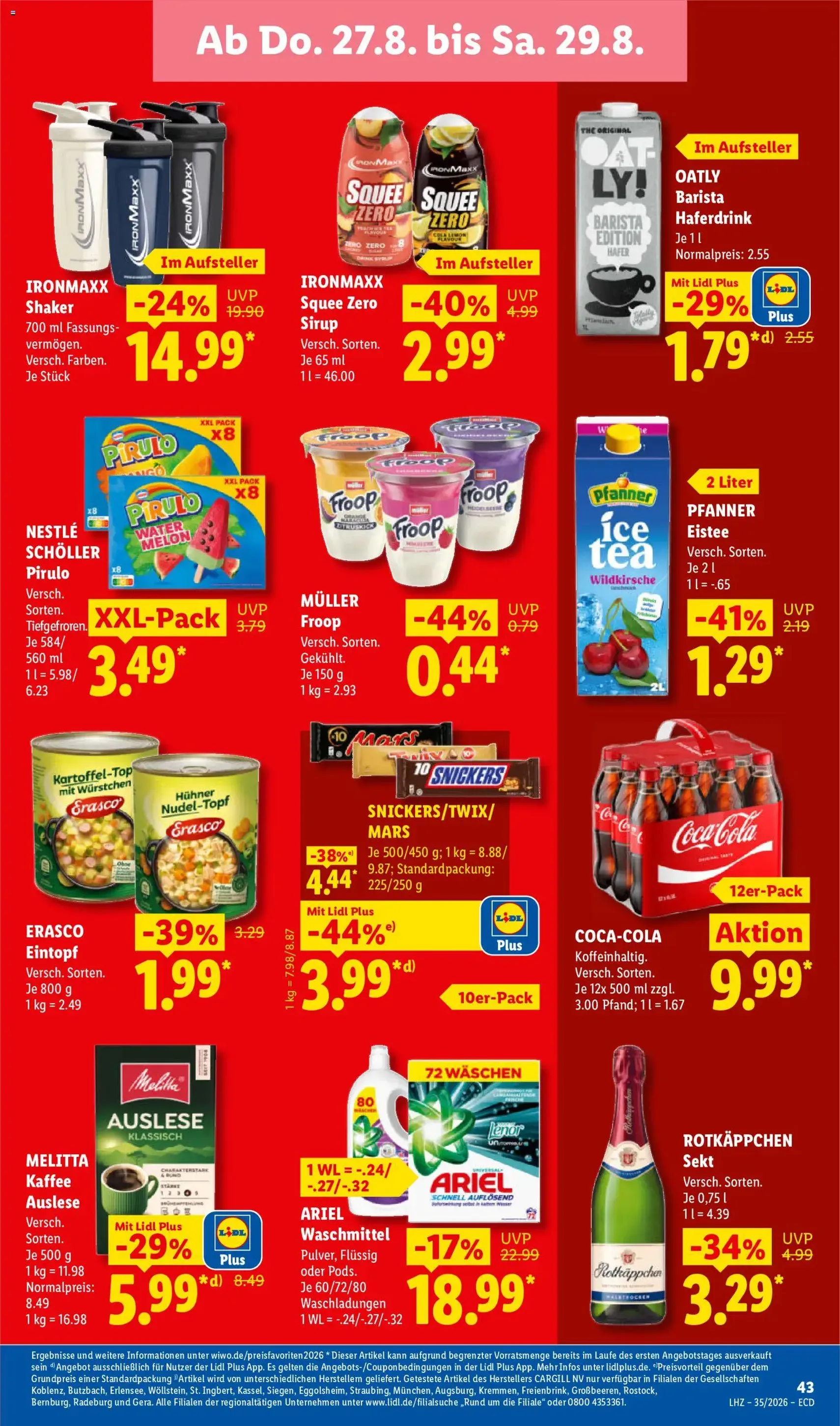 Lidl Prospekt - Gültiger Prospekt ab 24.08.2026, Seite 67 von insgesamt 71