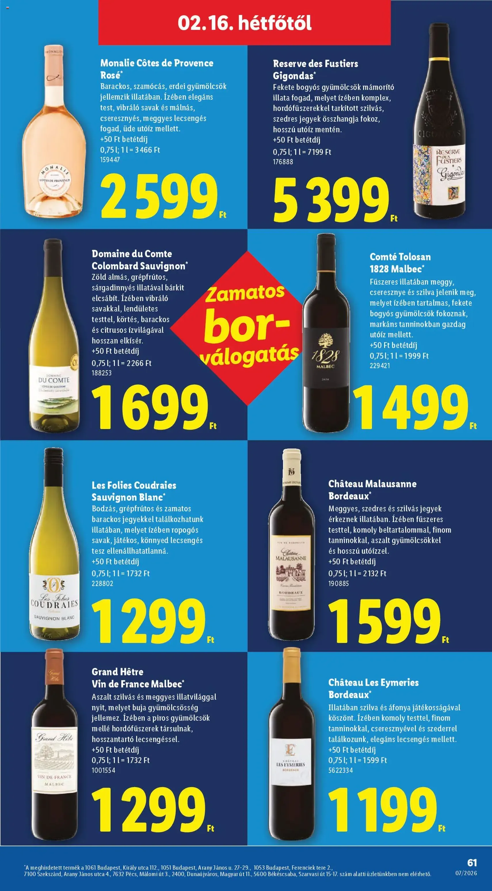 Lidl Akciós újság - 2026.02.12. érvényes szórólap 61 oldal 62 oldalból