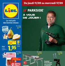 LIDL catalogue semaine 37 - Prévisualisation du catalogue valable à partir du 11/09/2025