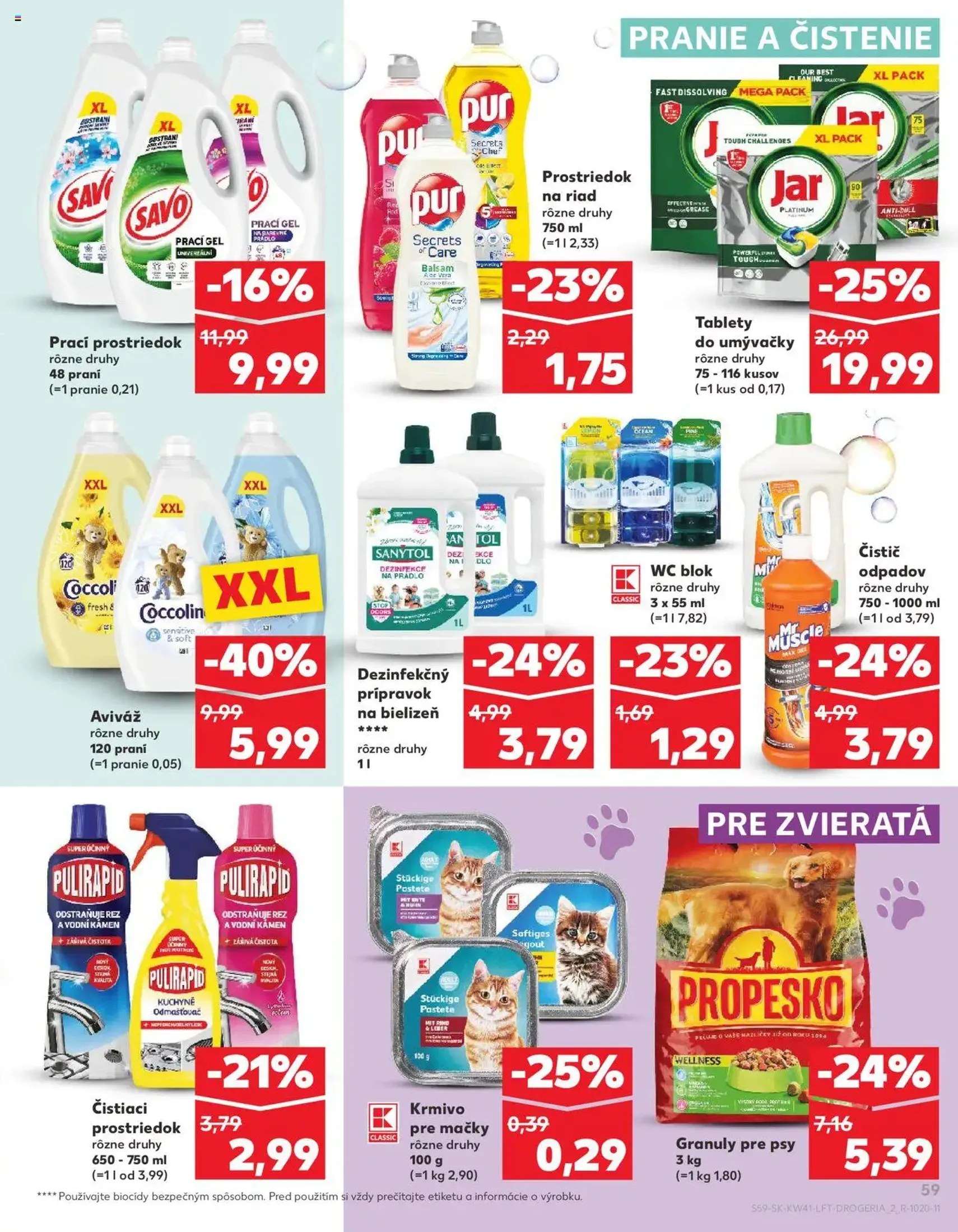 Kaufland Bratislava-Avion - platný leták od 09.10.2025 strana 59 z 80