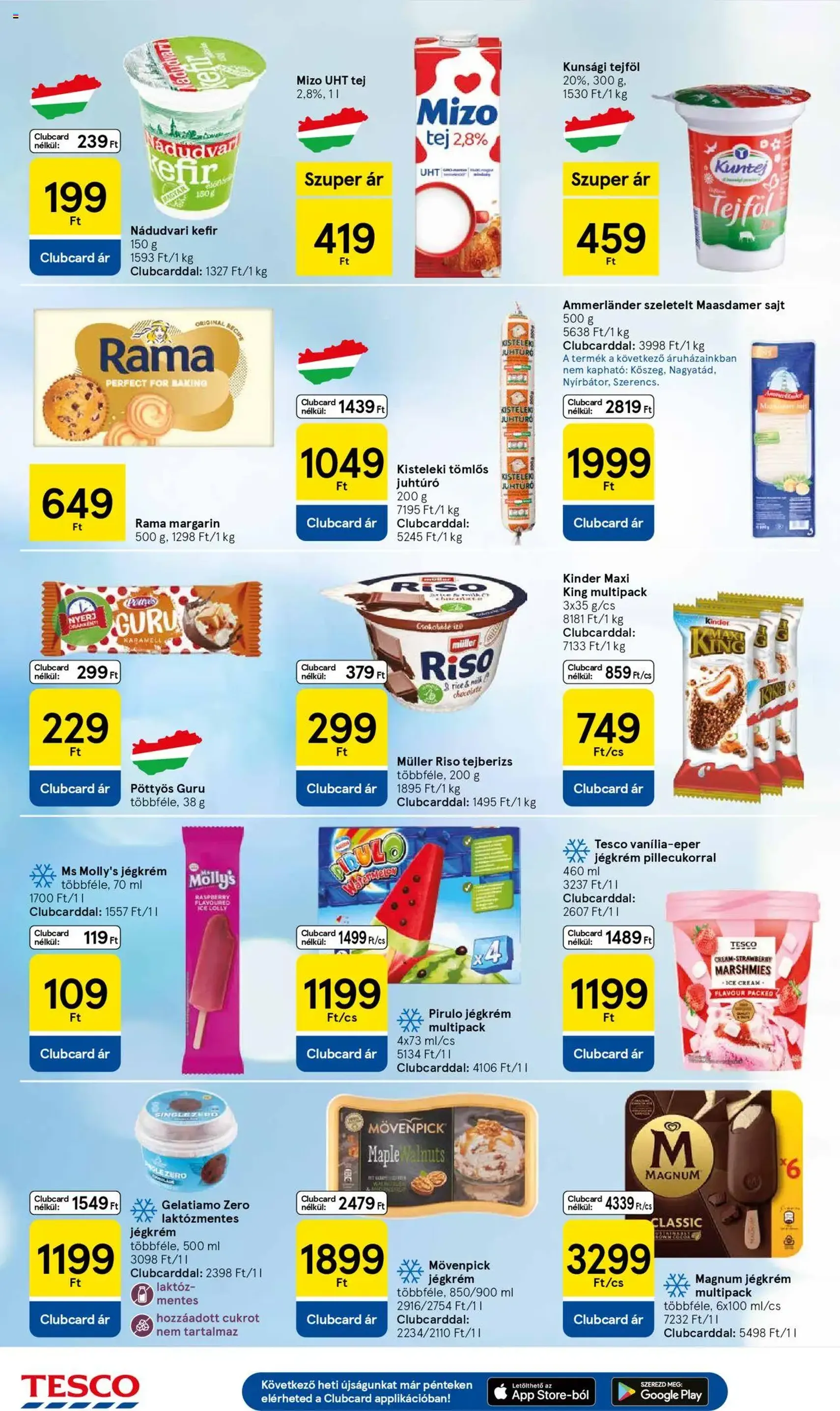 Tesco Hipermarket - Akciós újság - 2025.08.07. érvényes szórólap 4 oldal 32 oldalból Tesco Hipermarket - Akciós újság - 2025.08.07. érvényes szórólap 4 oldal 32 oldalból