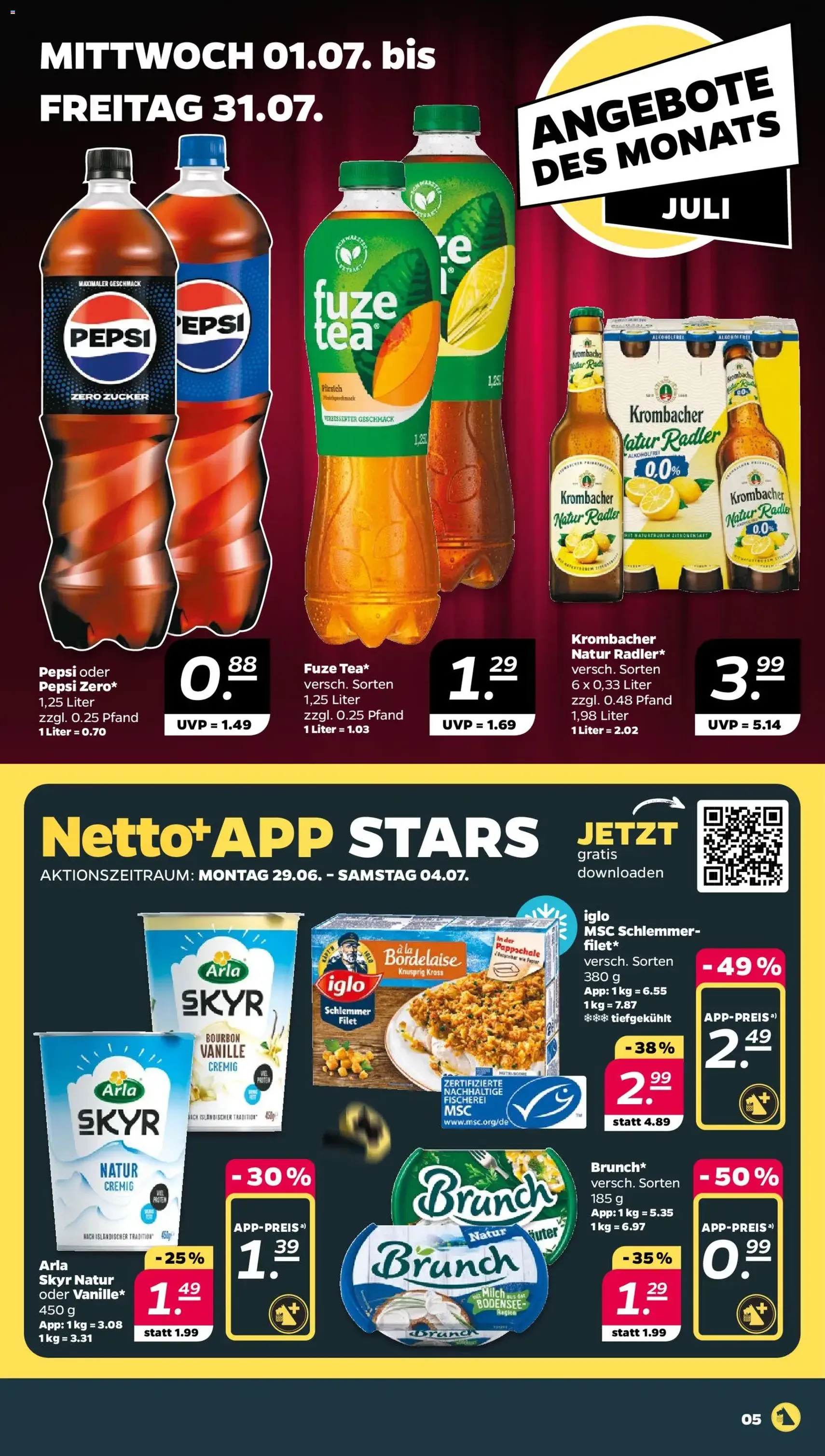 Netto Prospekt - Gültiger Prospekt ab 29.06.2026, Seite 5 von insgesamt 37