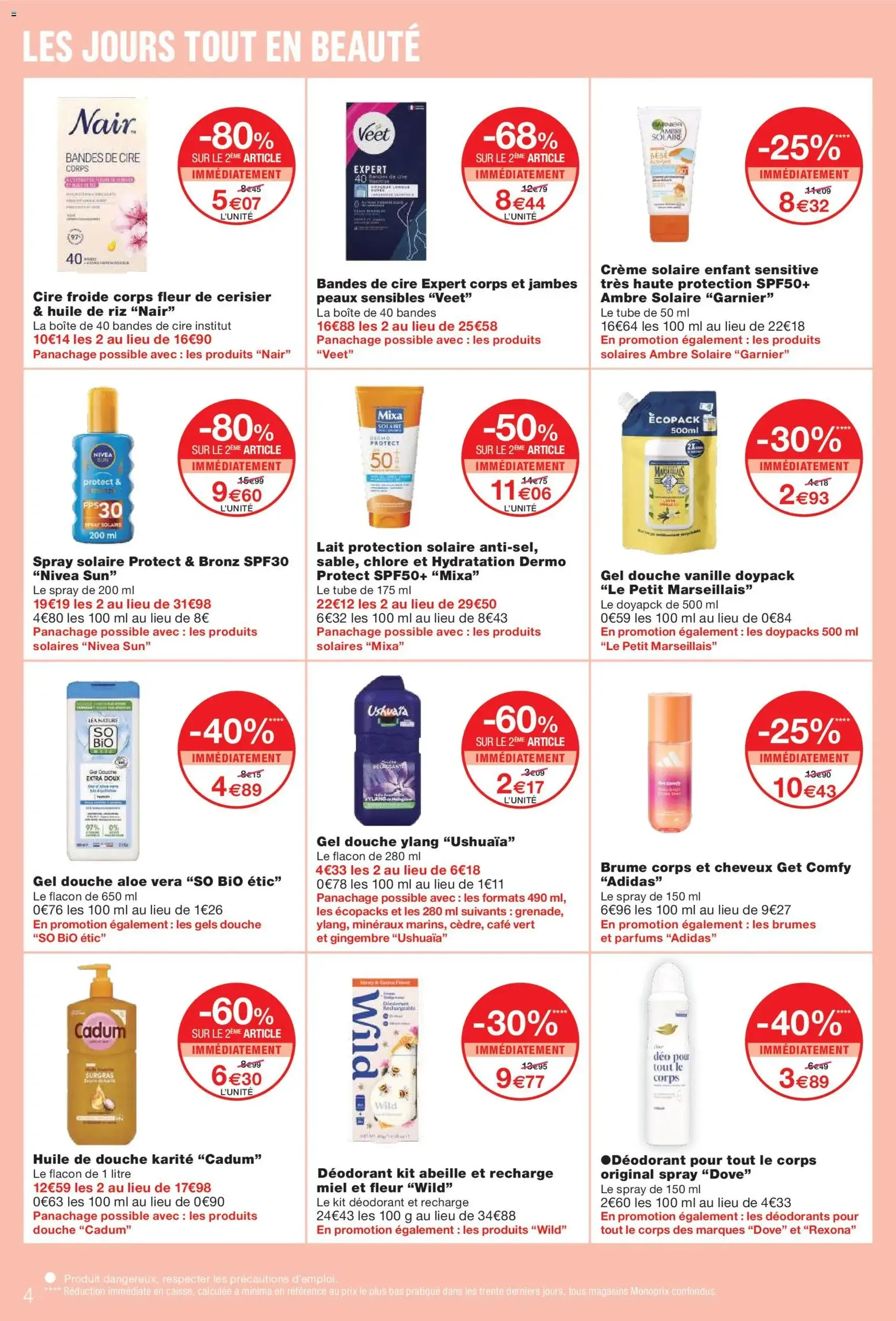 Monoprix catalogue - brochure valable à partir du 19/05/2026, page 4 sur 75