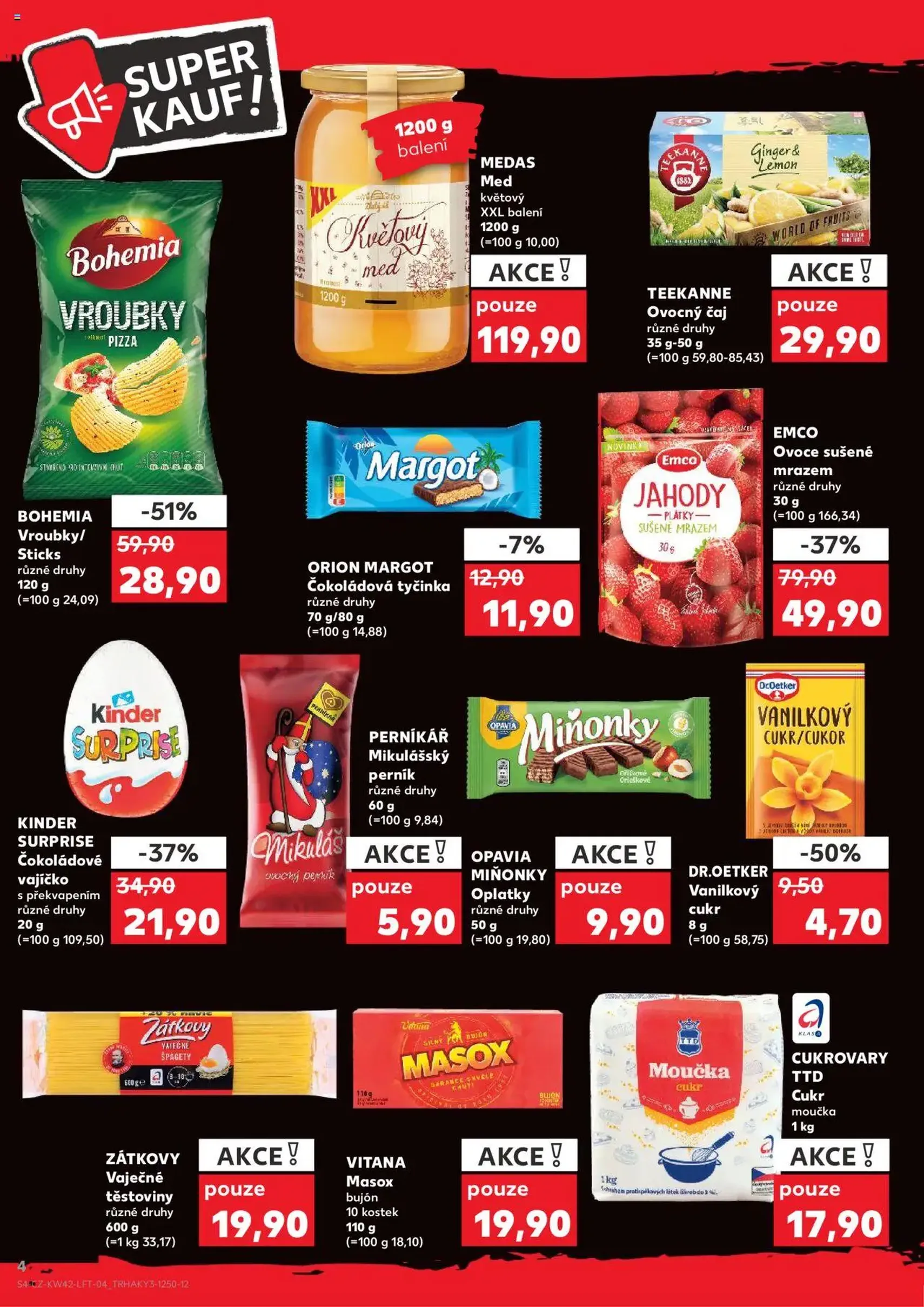 Kaufland leták - platný leták od 15.10.2025 strana 4 z 90 Kaufland leták - platný leták od 15.10.2025 strana 4 z 90