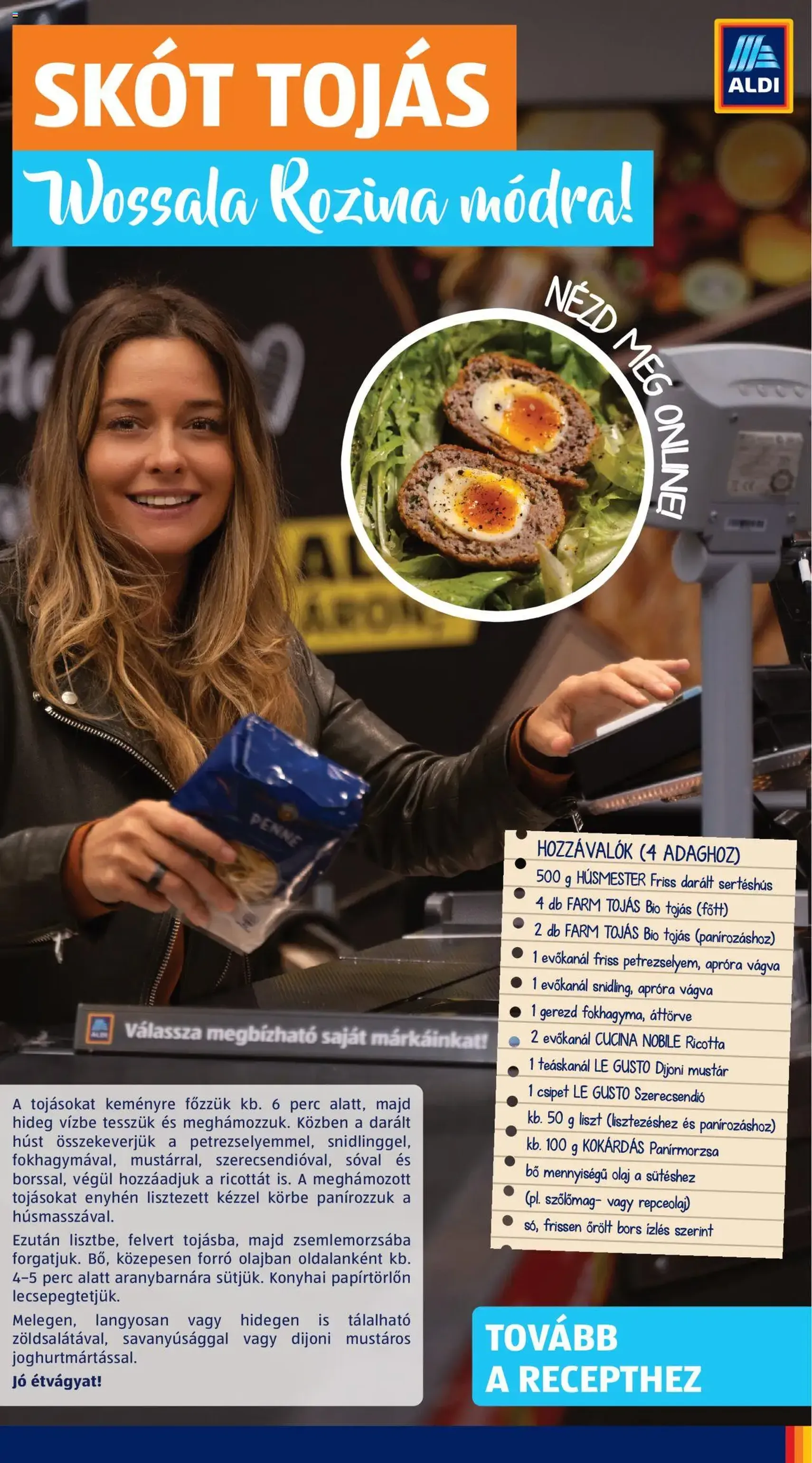 Aldi Akciós újság - 2025.07.31. érvényes szórólap 19 oldal 54 oldalból Aldi Akciós újság - 2025.07.31. érvényes szórólap 19 oldal 54 oldalból