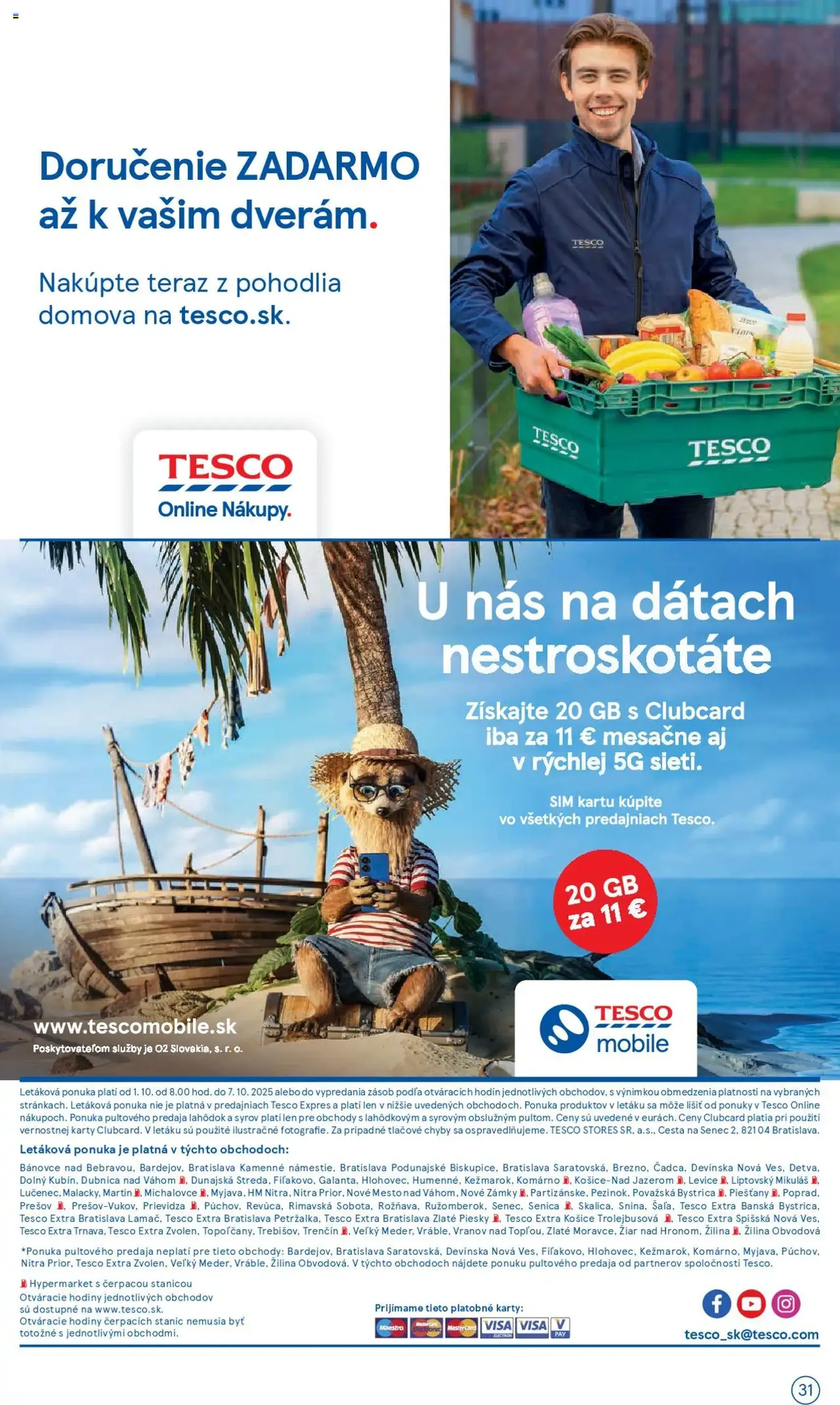 Tesco Hypermarket - leták - platný leták od 01.10.2025 strana 31 z 33
