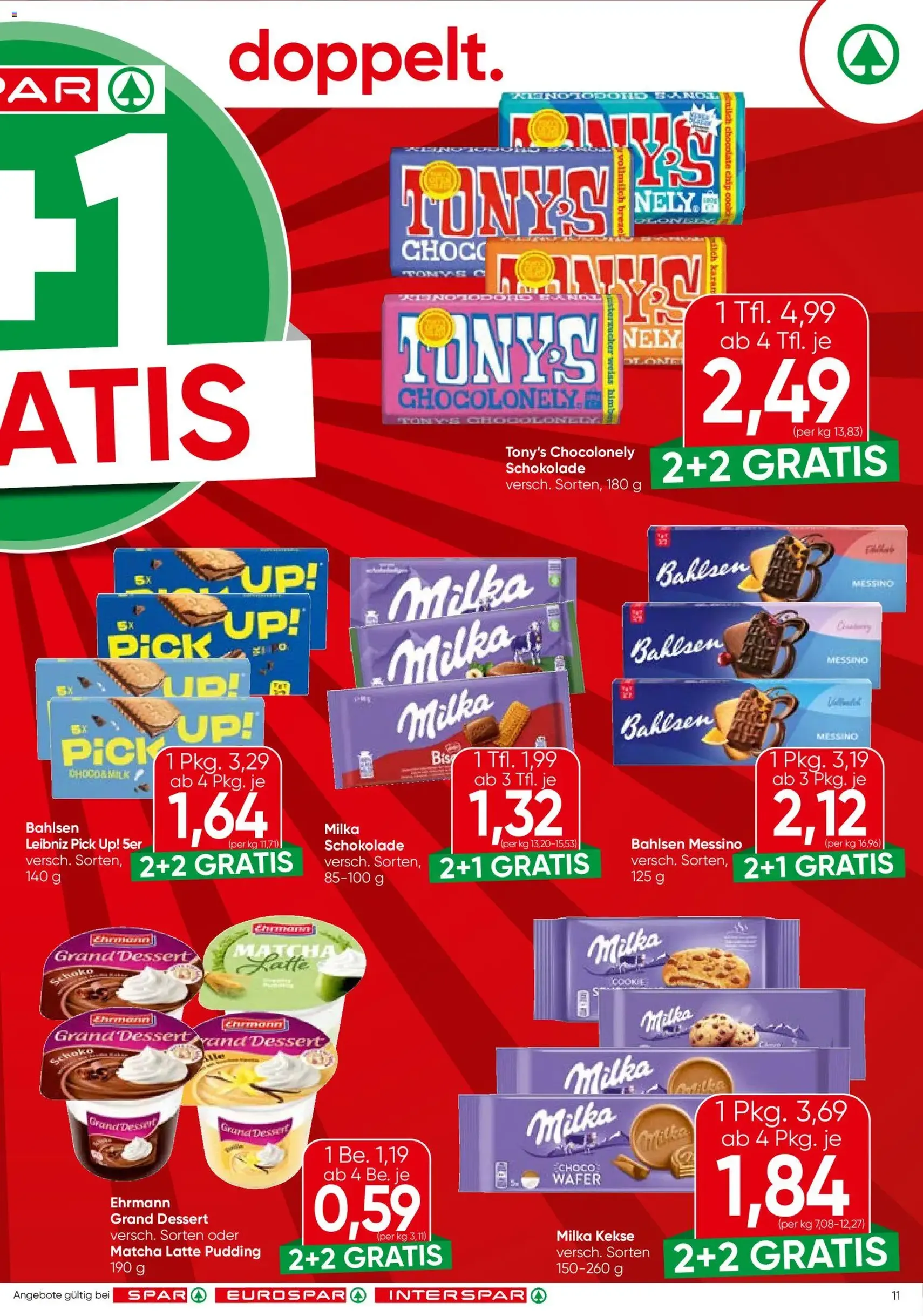 Spar - Flugblatt - Gültiger Prospekt ab 27.08.2026, Seite 11 von insgesamt 20
