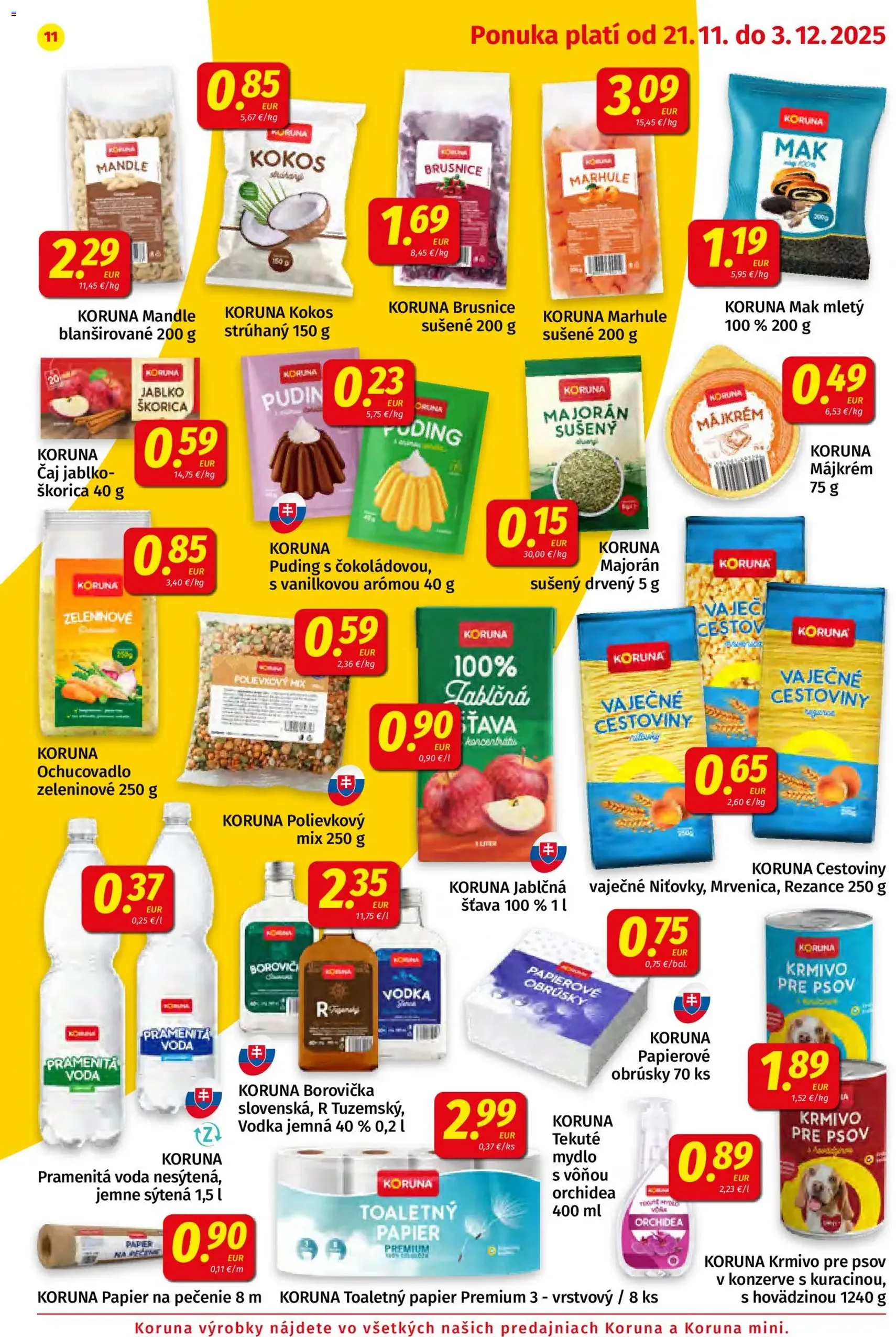 Koruna leták - platný leták od 21.11.2025 strana 11 z 24