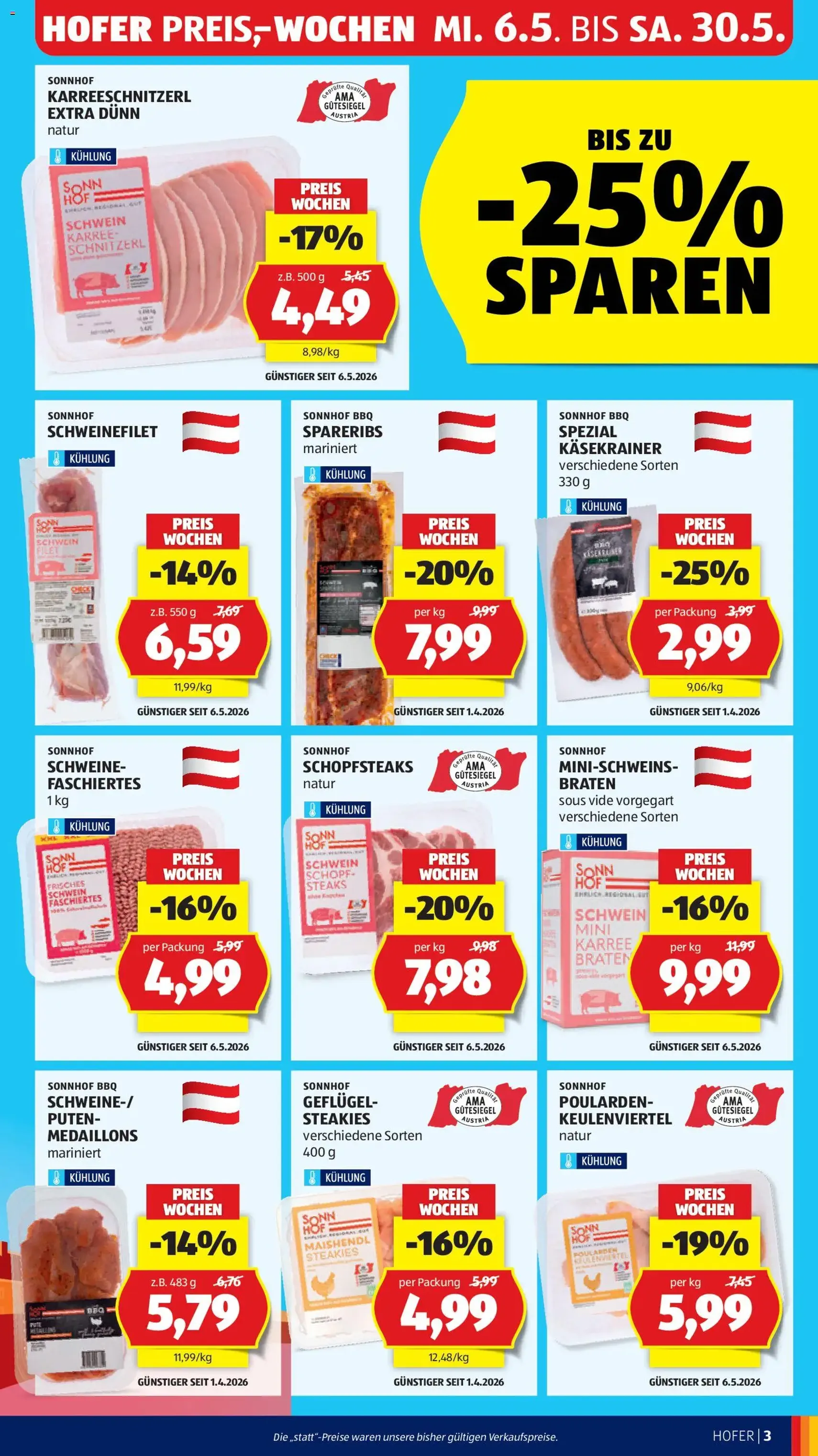 Hofer Flugblatt - Gültiger Prospekt ab 06.05.2026, Seite 5 von insgesamt 46