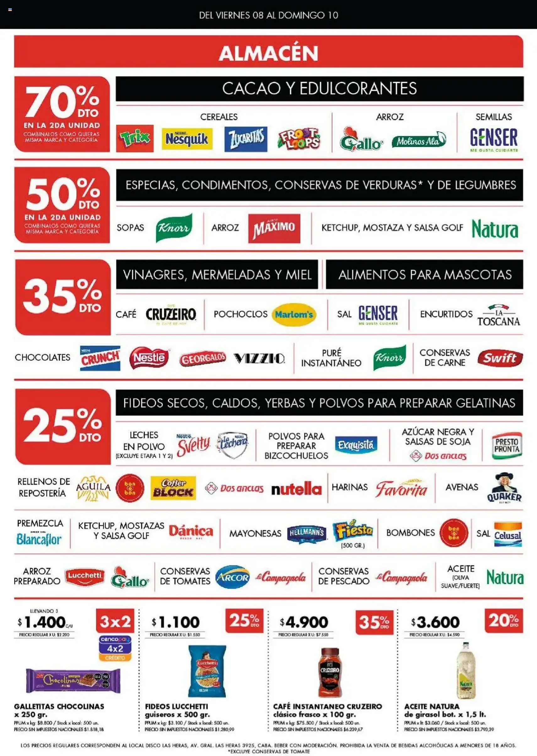 Disco ofertas - folleto válido desde 08/08/2025 página 2 de 9 Disco ofertas - folleto válido desde 08/08/2025 página 2 de 9