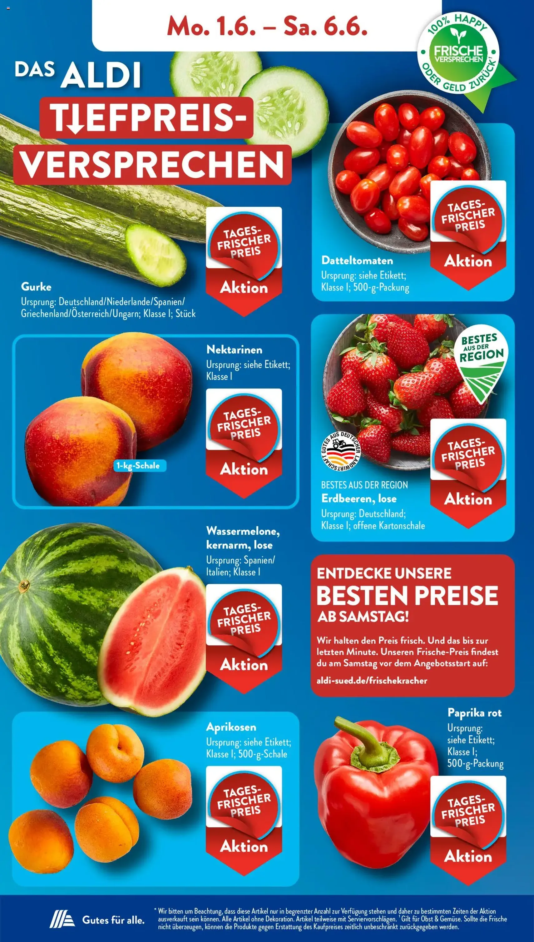 Aldi Süd Prospekt - Gültiger Prospekt ab 01.06.2026, Seite 3 von insgesamt 31